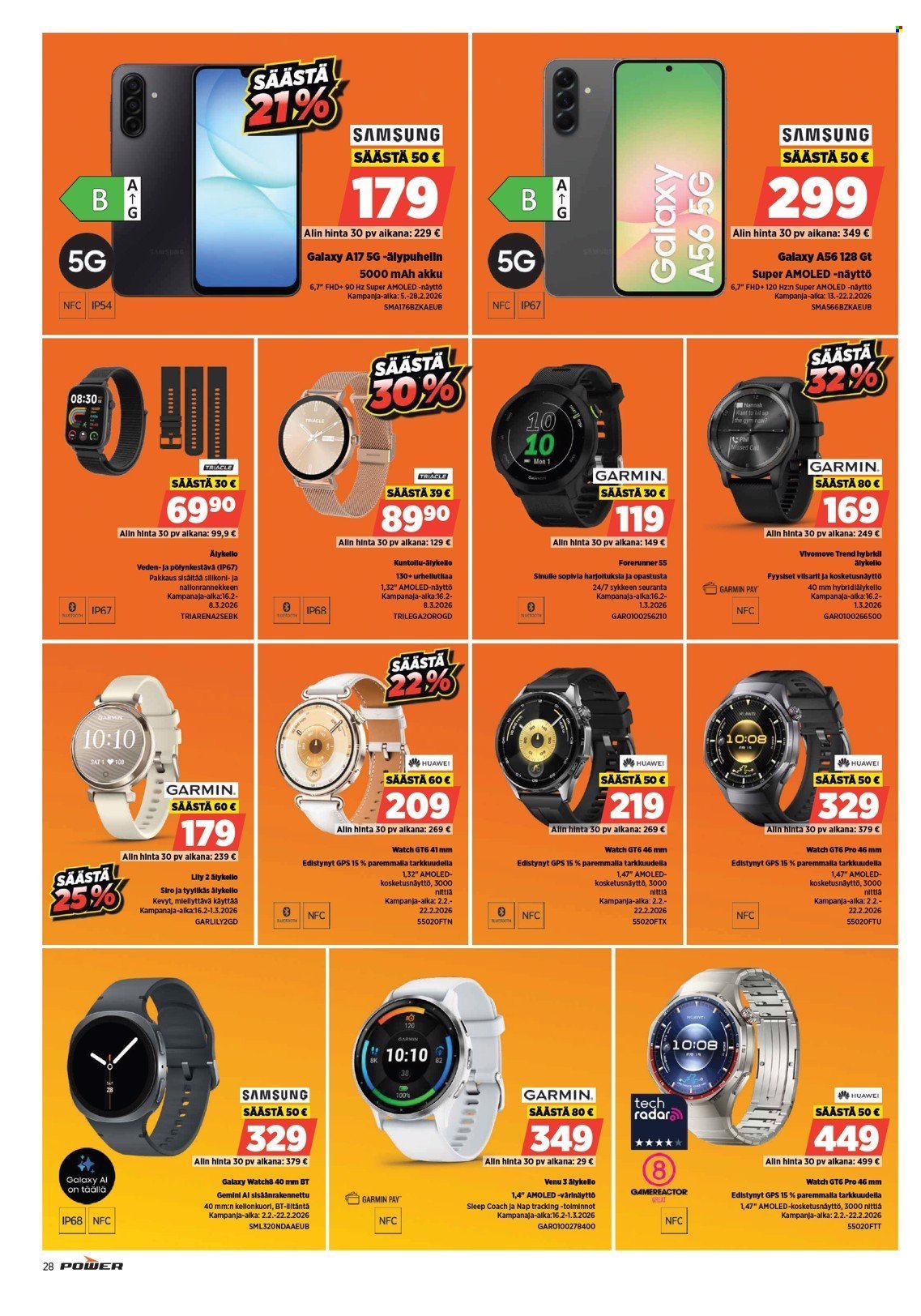 POWER tarjoukset - Helmikuu 2026