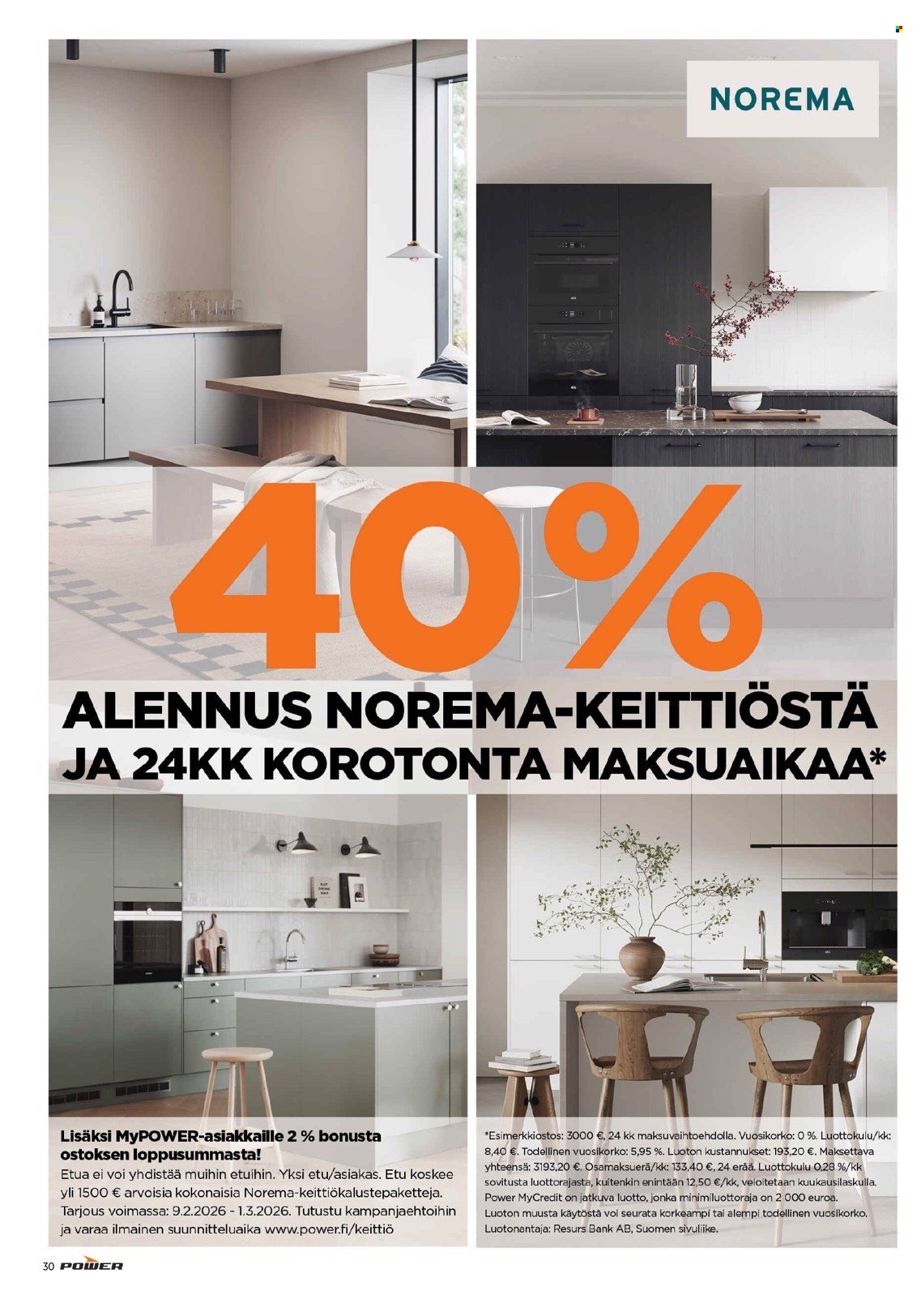 POWER tarjoukset - Helmikuu 2026