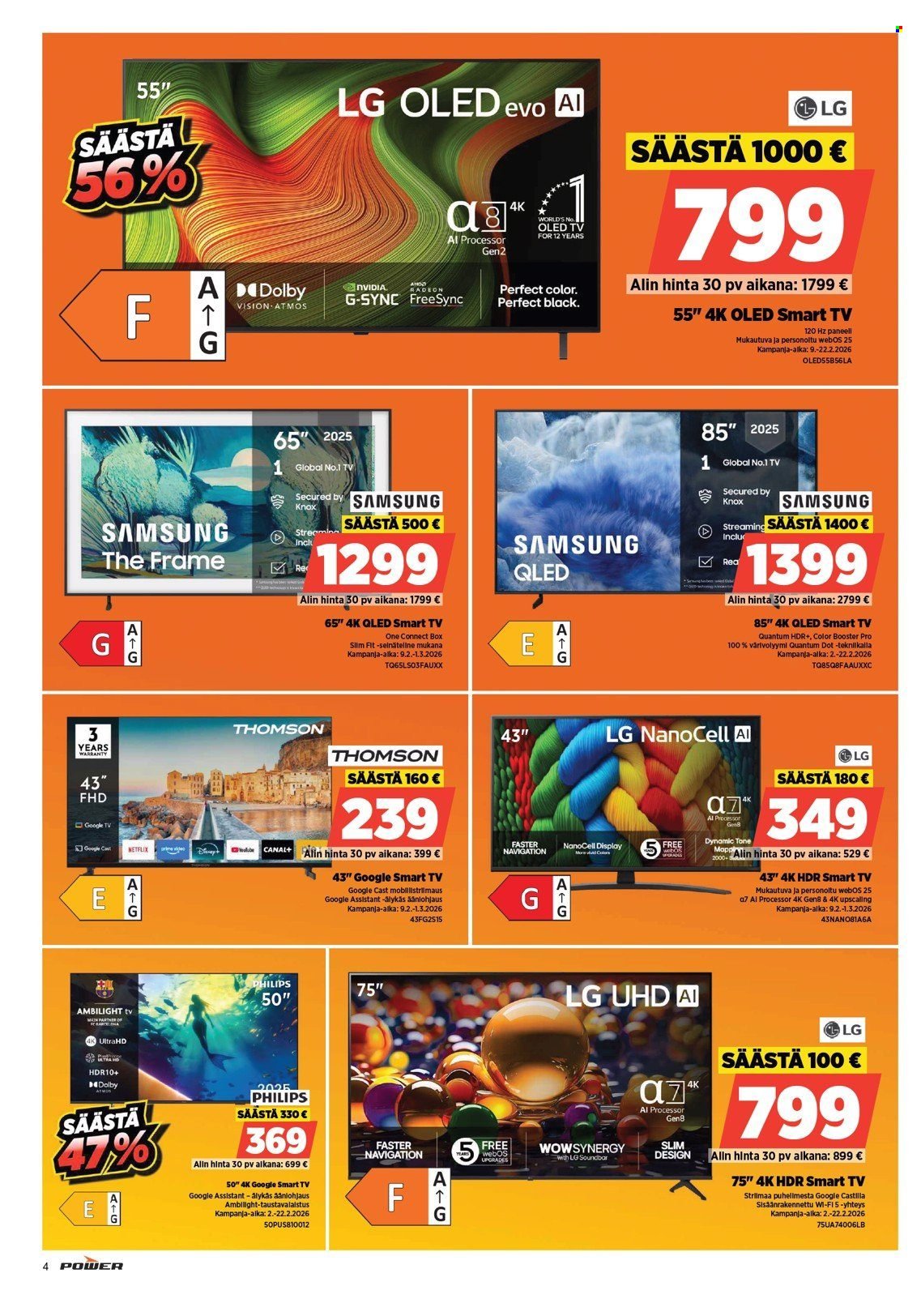 POWER tarjoukset - Helmikuu 2026