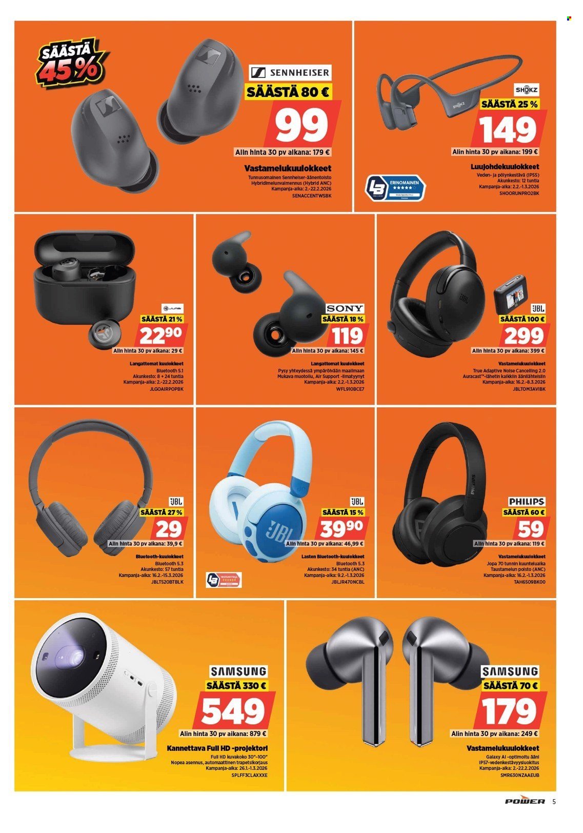 POWER tarjoukset - Helmikuu 2026