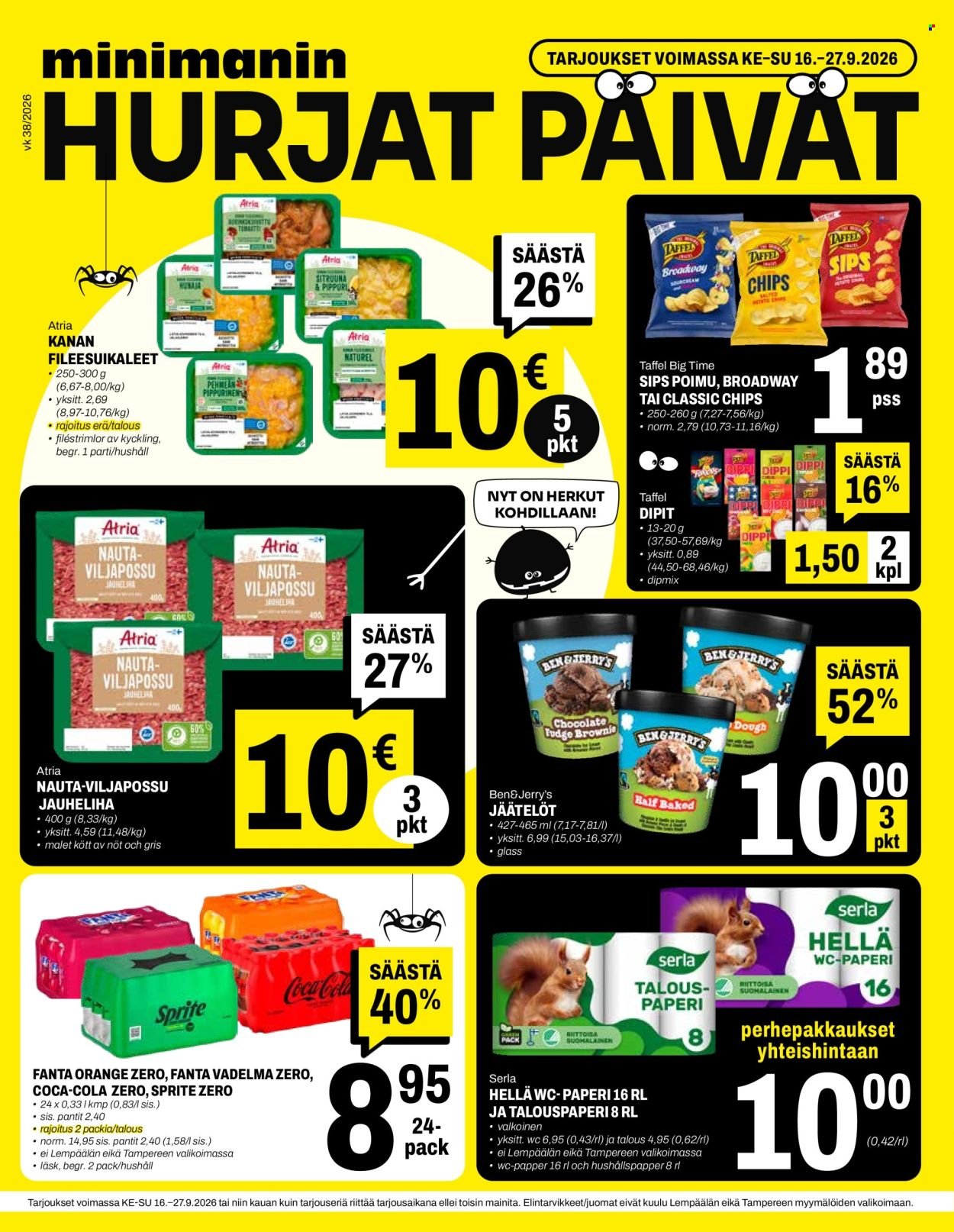 MINIMANI tarjoukset - Alkaen KE 16.9.2026