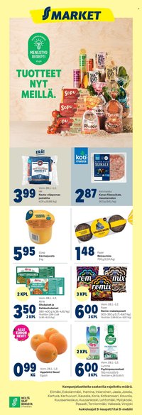 S-MARKET tarjoukset - Ilmoitus