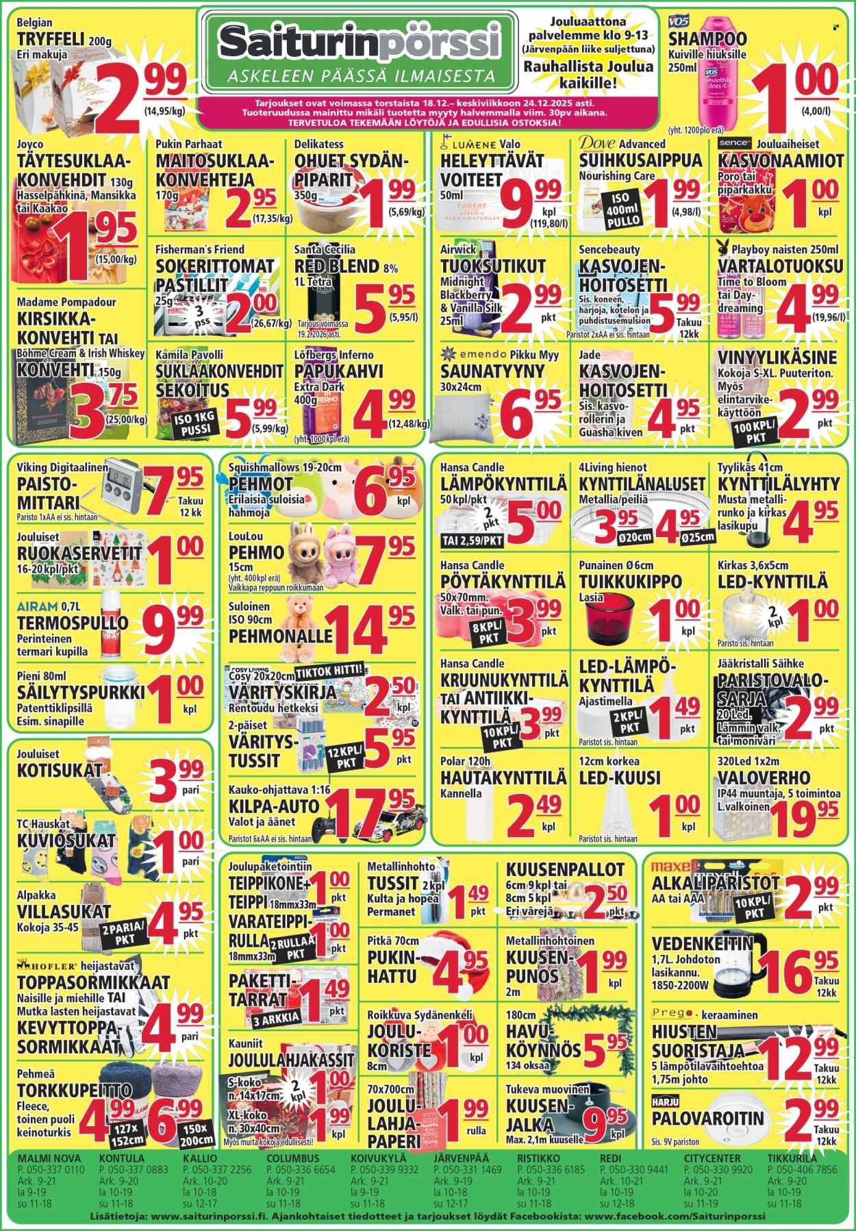 SAITURINPÖRSSI tarjoukset - Alkaen TO 18.12.2025