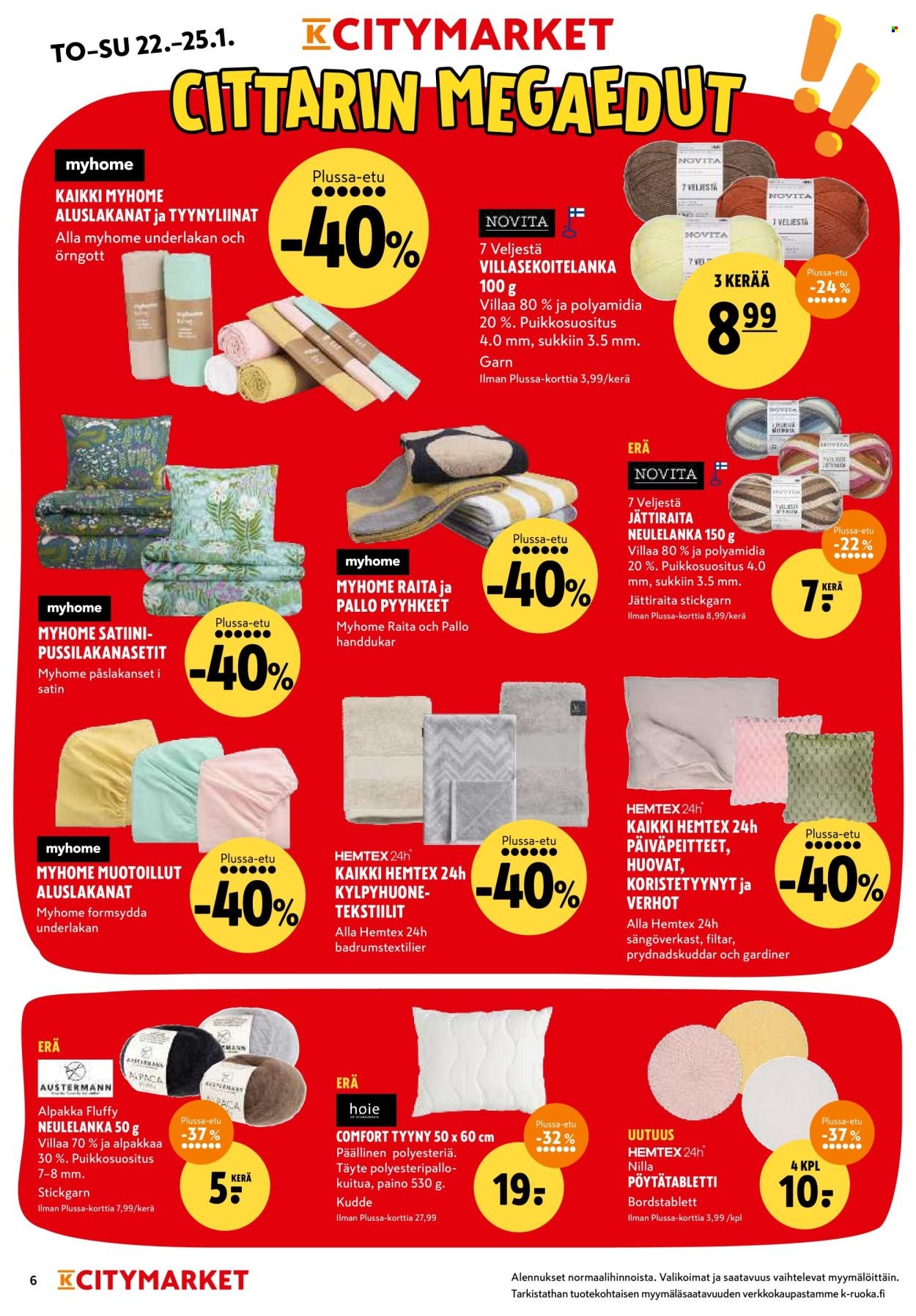 K-CITYMARKET tarjoukset - Alkaen TO 22.1.2026