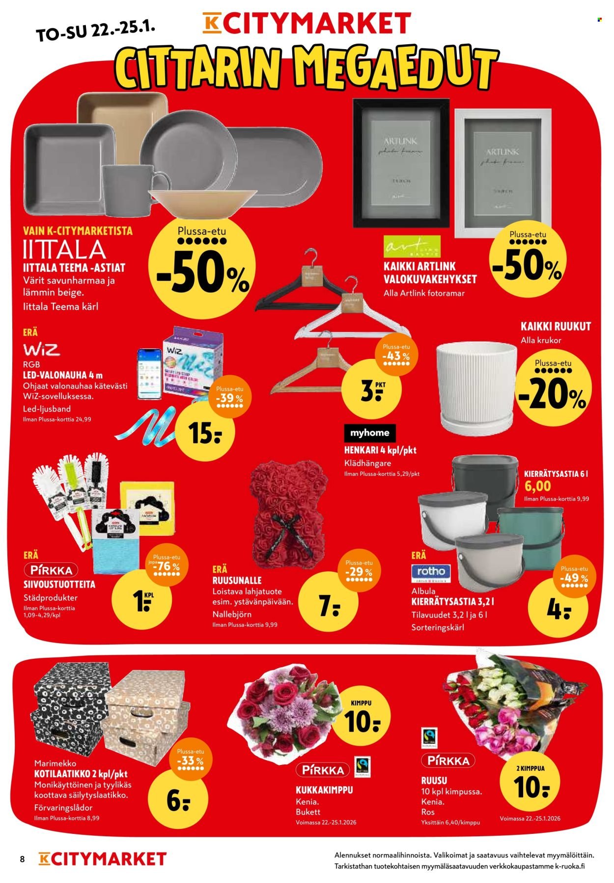 K-CITYMARKET tarjoukset - Alkaen TO 22.1.2026