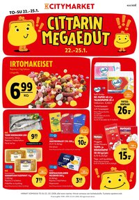 K-CITYMARKET tarjoukset - Alkaen TO 22.1.2026