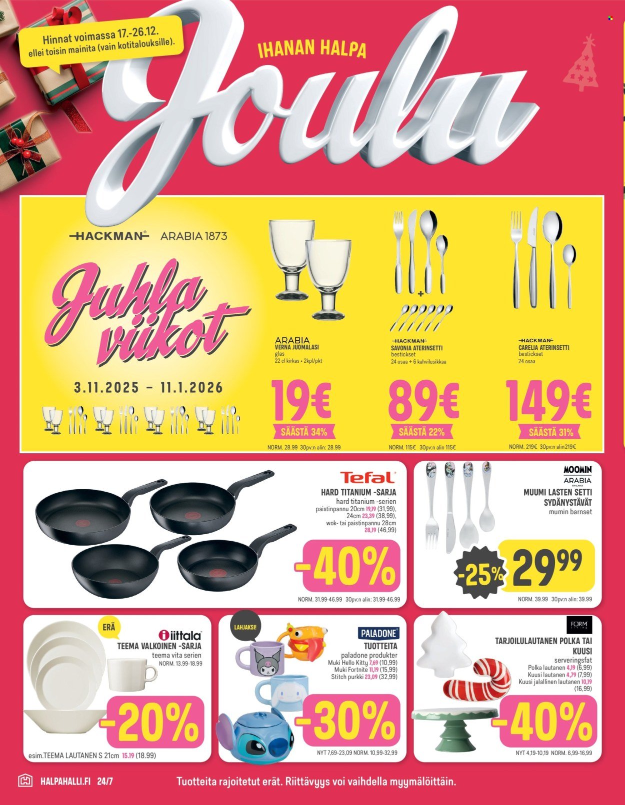 HALPAHALLI tarjoukset - Uusin tarjouslehtemme
