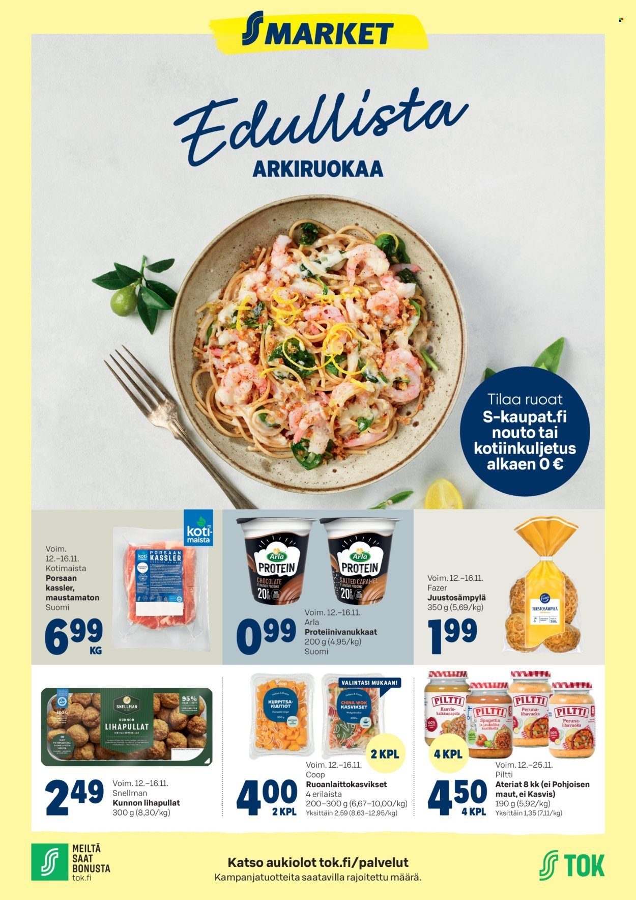 S-MARKET tarjoukset - Tok (2025-11-12 - 2025-11-16)