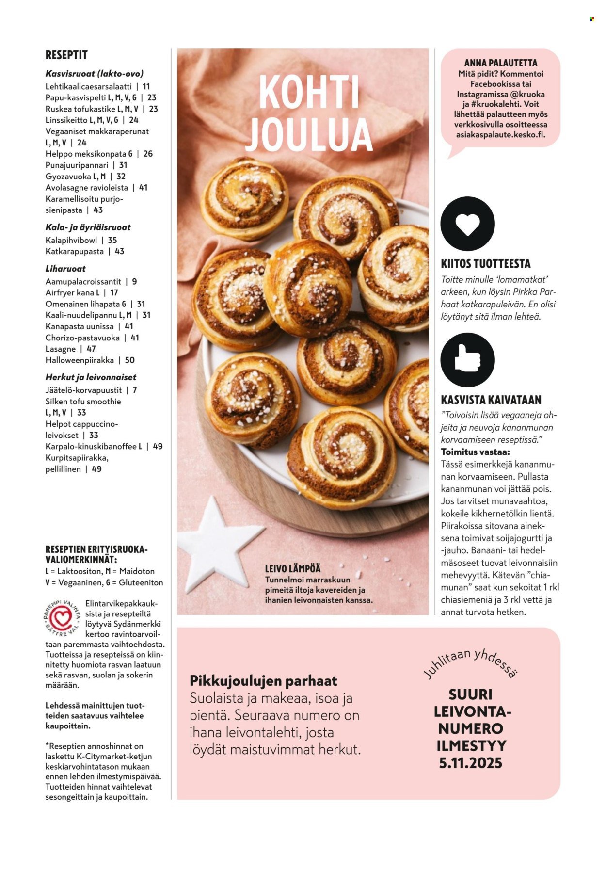 K-MARKET tarjoukset - K-Ruoka (2025-10-01 - 2025-11-04)