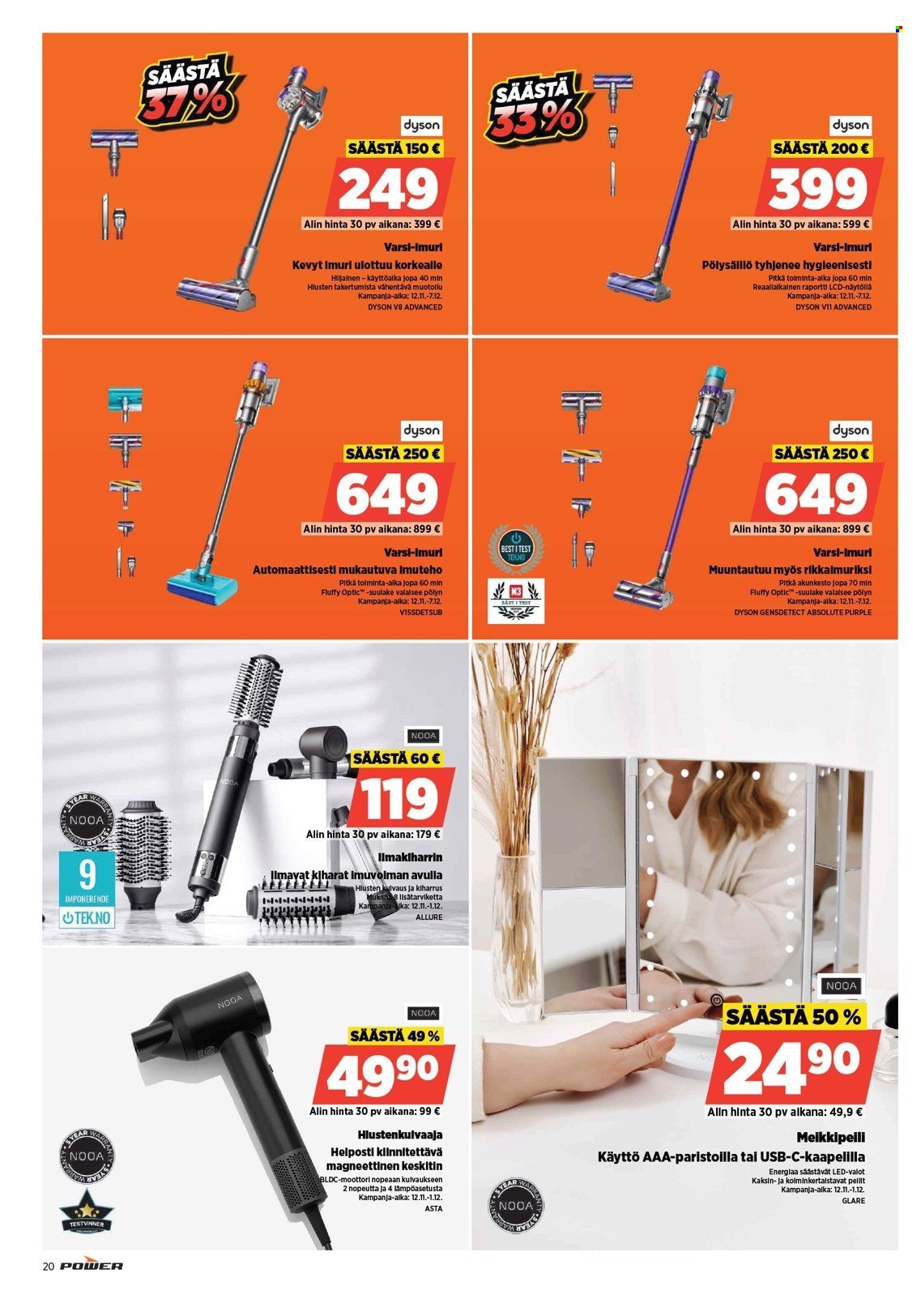 POWER tarjoukset - Marraskuu 2025 (2025-11-11)