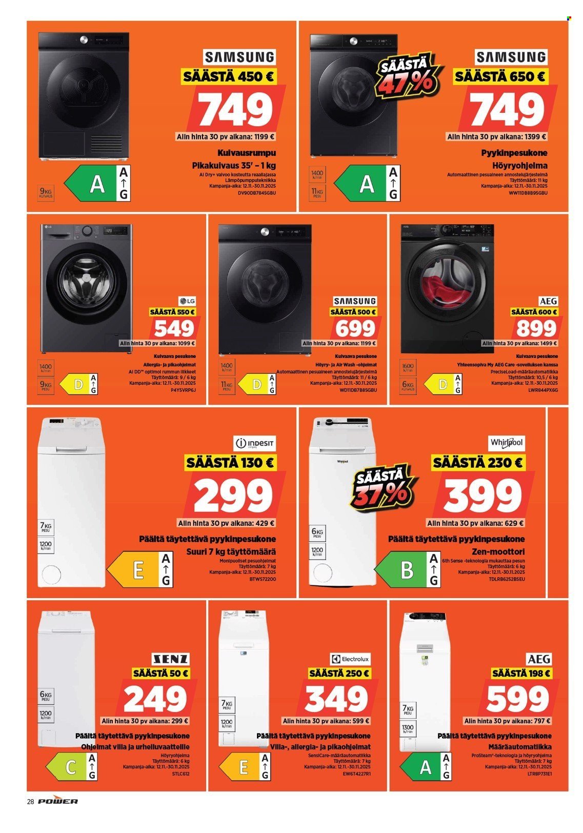 POWER tarjoukset - Marraskuu 2025 (2025-11-11)