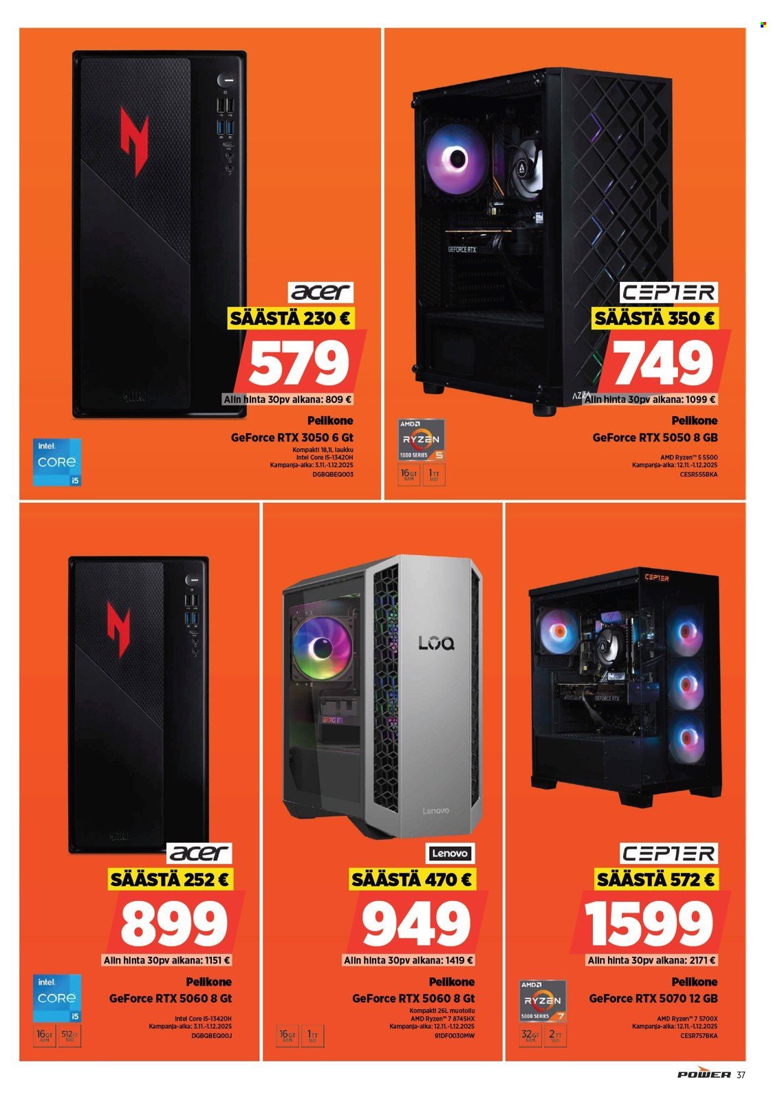 POWER tarjoukset - Marraskuu 2025 (2025-11-11)