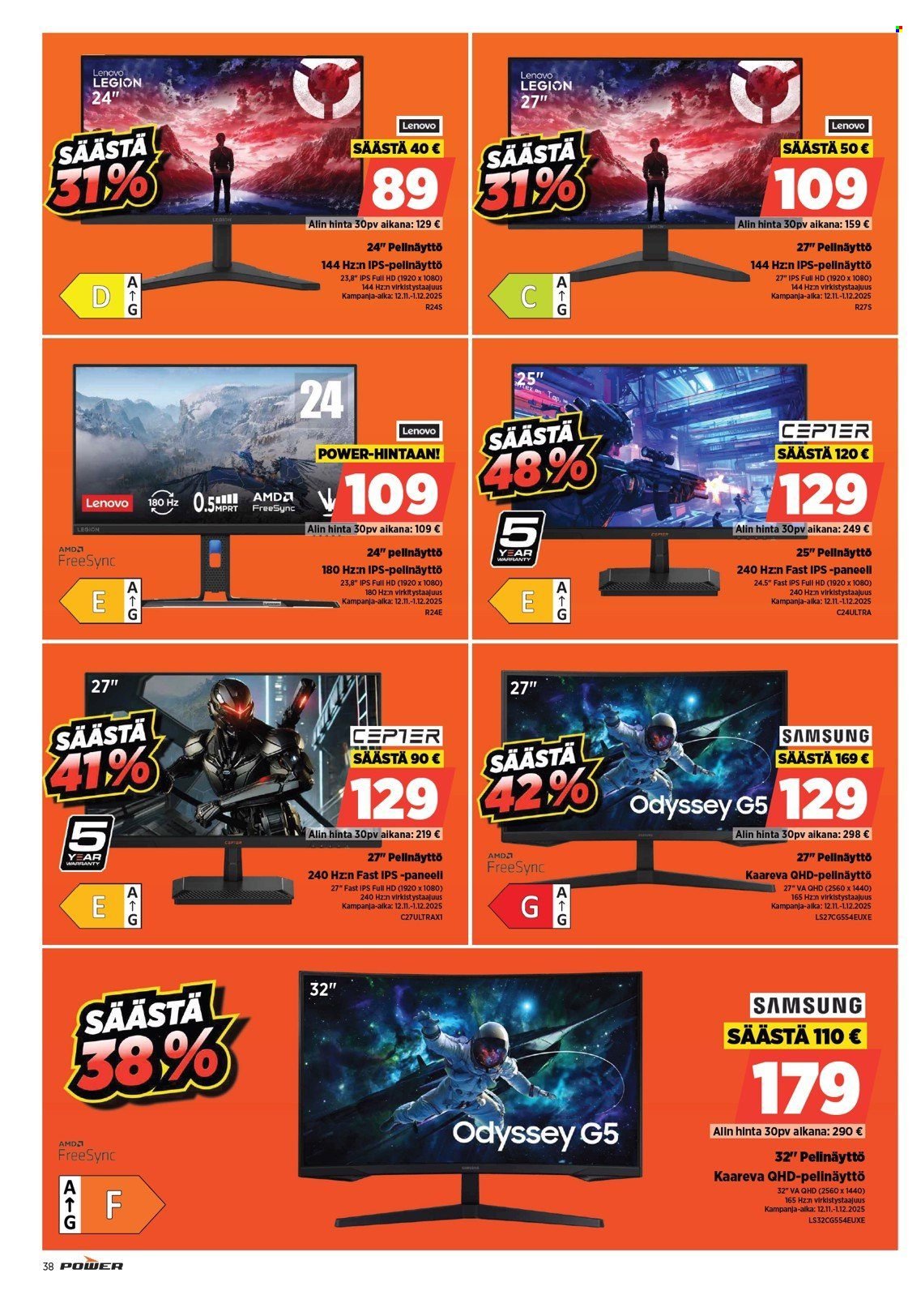 POWER tarjoukset - Marraskuu 2025 (2025-11-11)