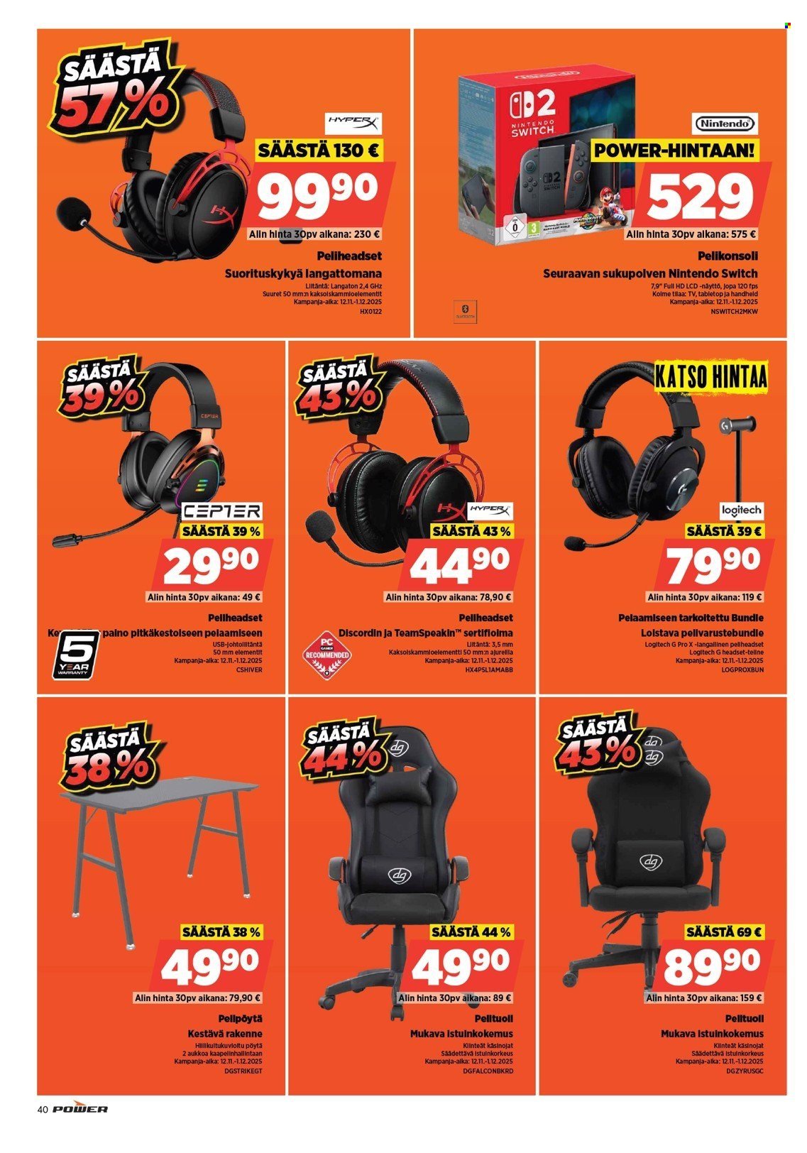 POWER tarjoukset - Marraskuu 2025 (2025-11-11)