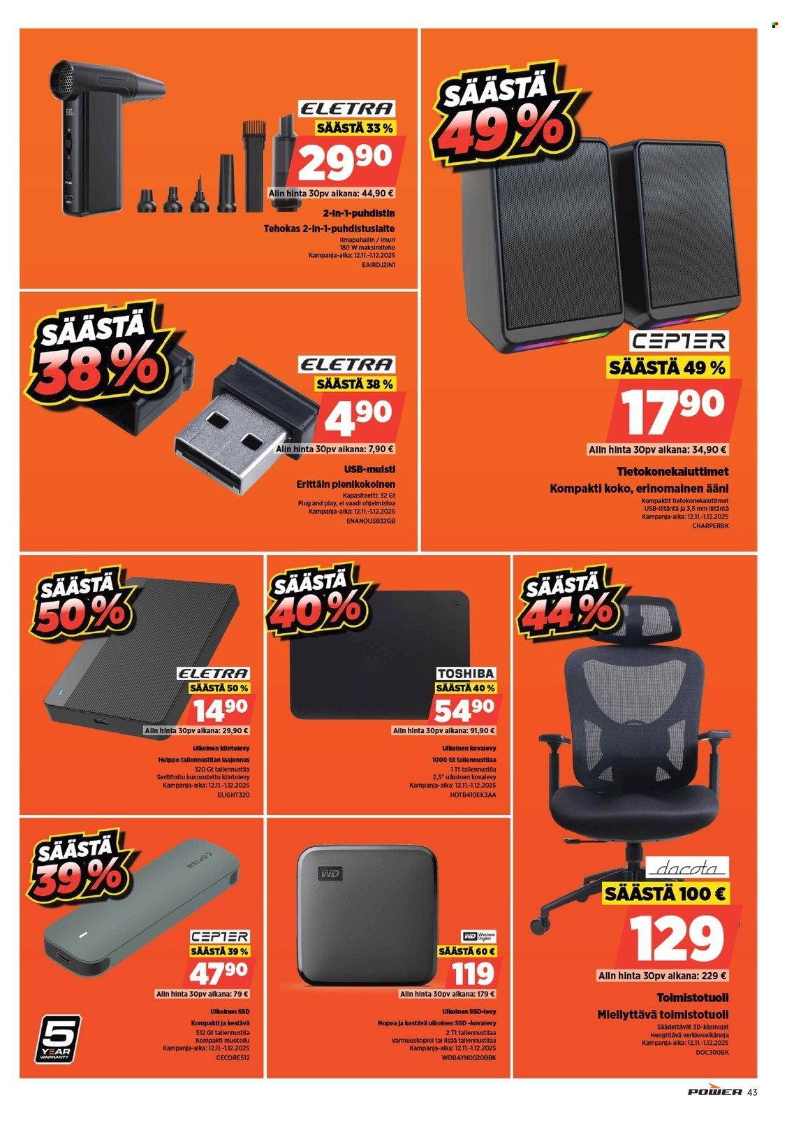 POWER tarjoukset - Marraskuu 2025 (2025-11-11)