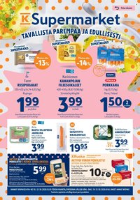 K-SUPERMARKET tarjoukset - Tavallista parempaa ja edullisesti