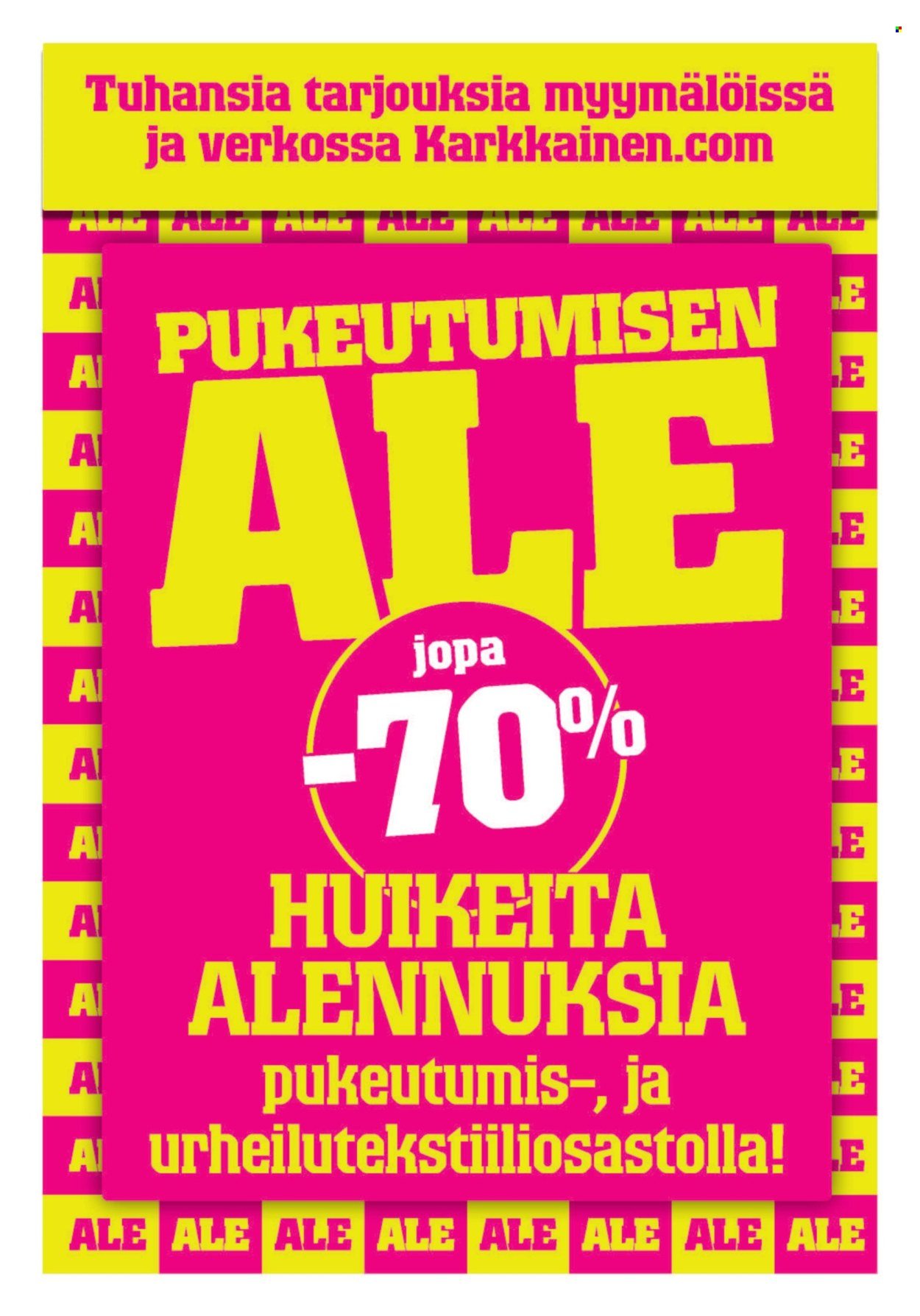 KÄRKKÄINEN tarjoukset - Viikko # 34 Elokuu 2026