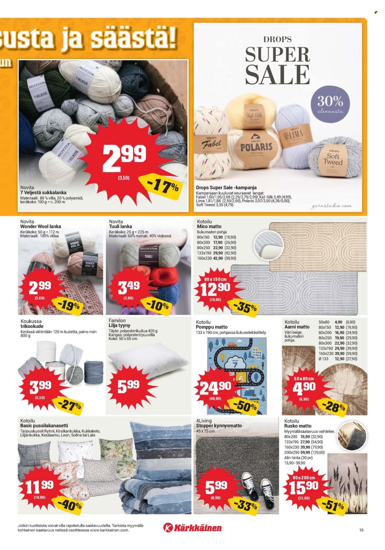 KÄRKKÄINEN tarjoukset - Viikko # 34 Elokuu 2026