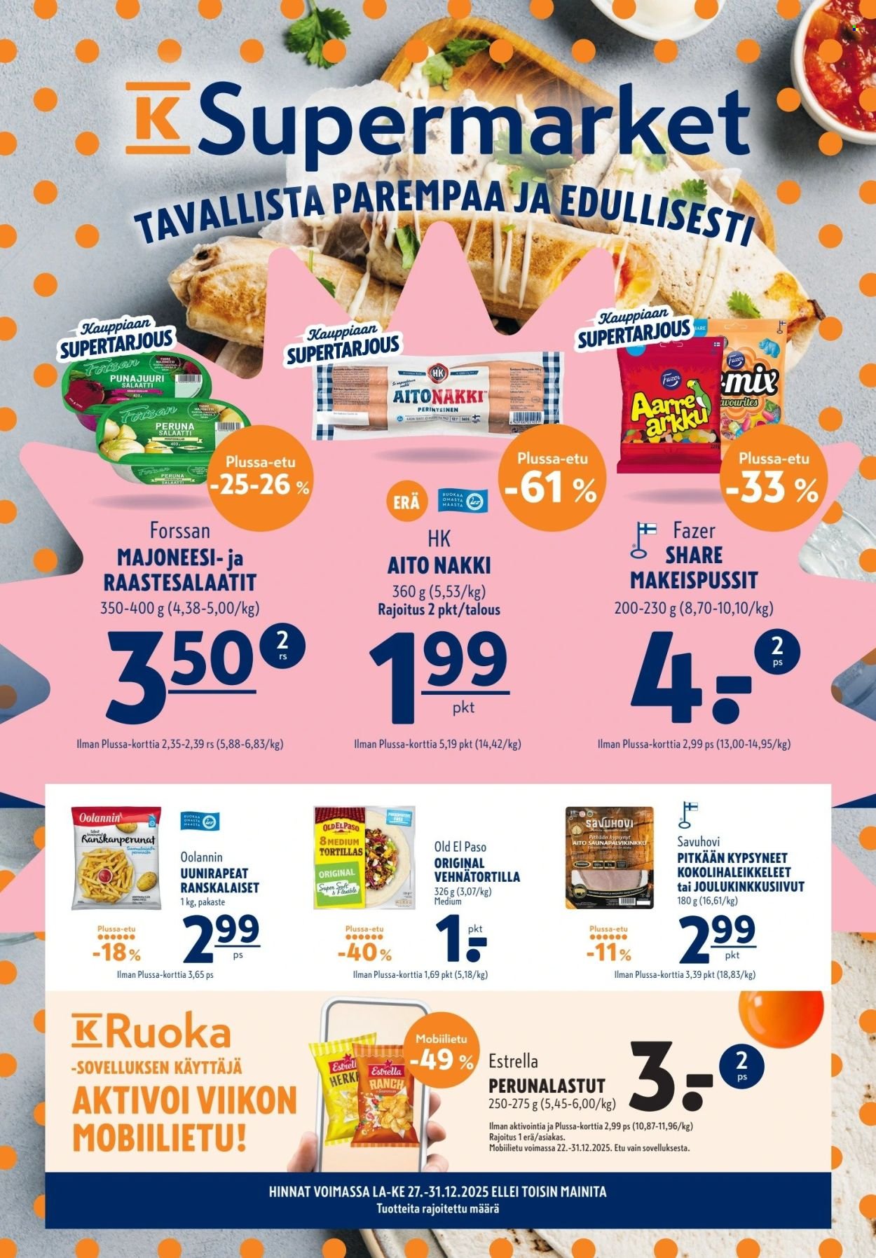 K-SUPERMARKET tarjoukset - Tavallista parempaa ja edullisesti