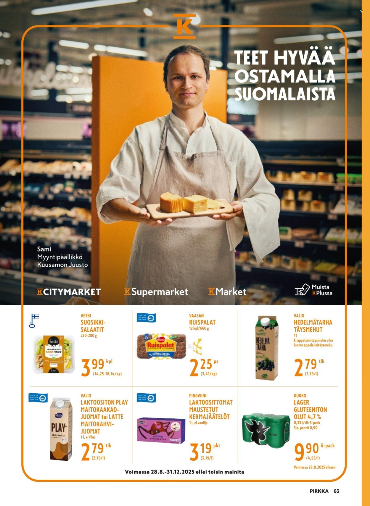 K-MARKET tarjoukset - Pirkka (2025-11-05 - 2025-12-02)