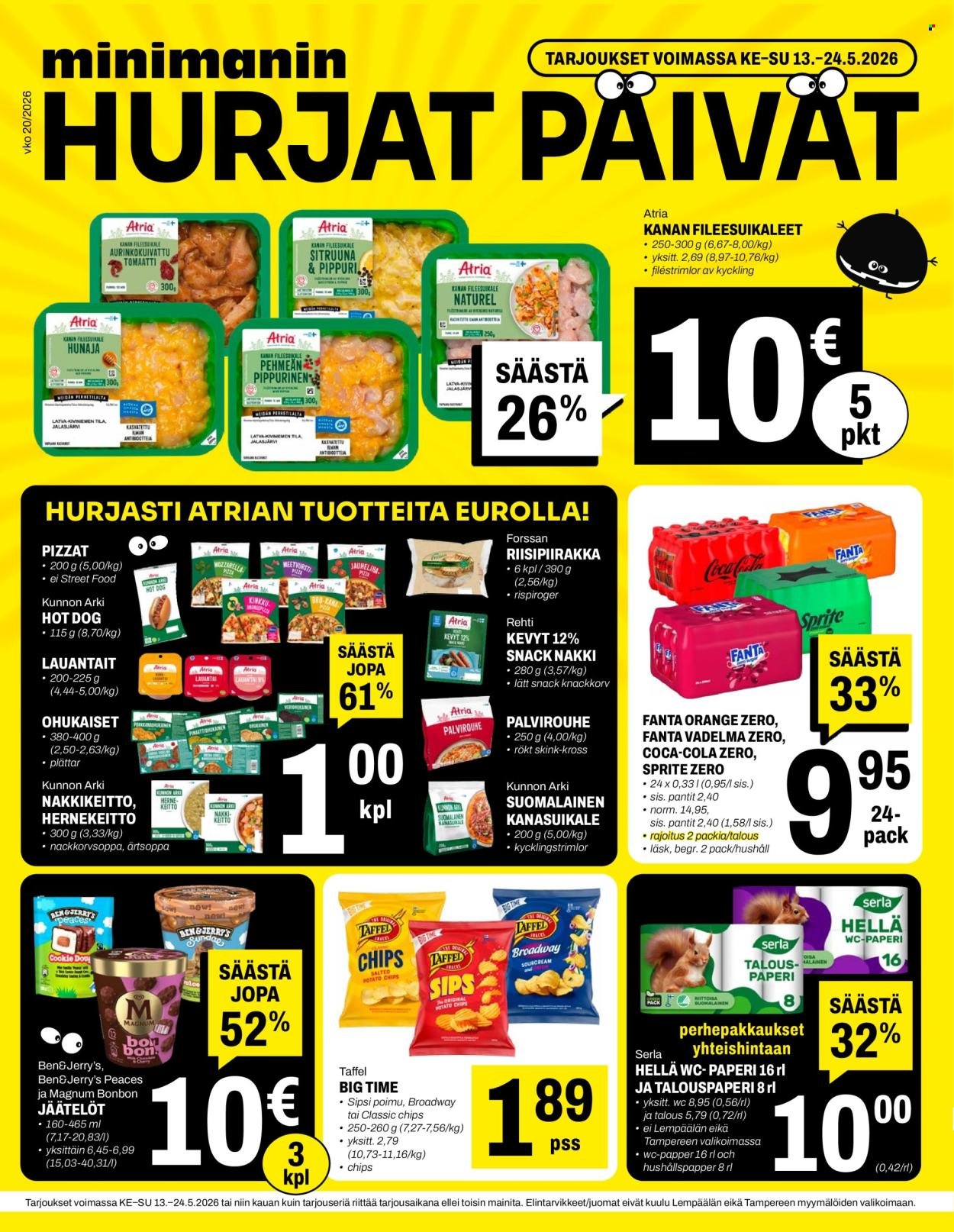 MINIMANI tarjoukset - Alkaen KE 13.5.2026