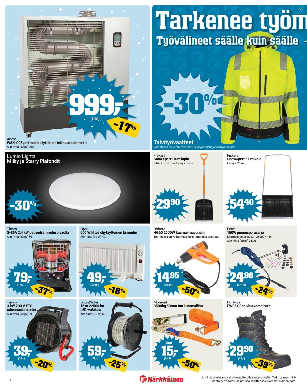 KÄRKKÄINEN tarjoukset - Viikko # 4 Tammikuu 2026