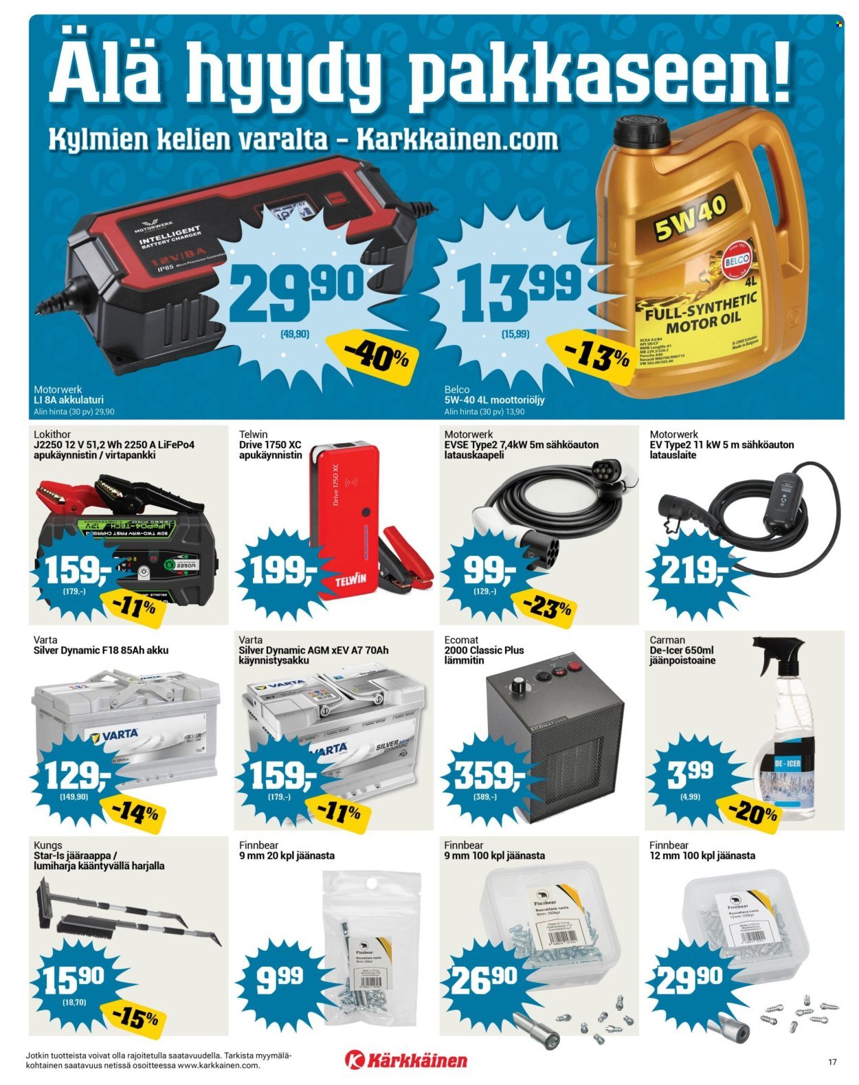 KÄRKKÄINEN tarjoukset - Viikko # 4 Tammikuu 2026