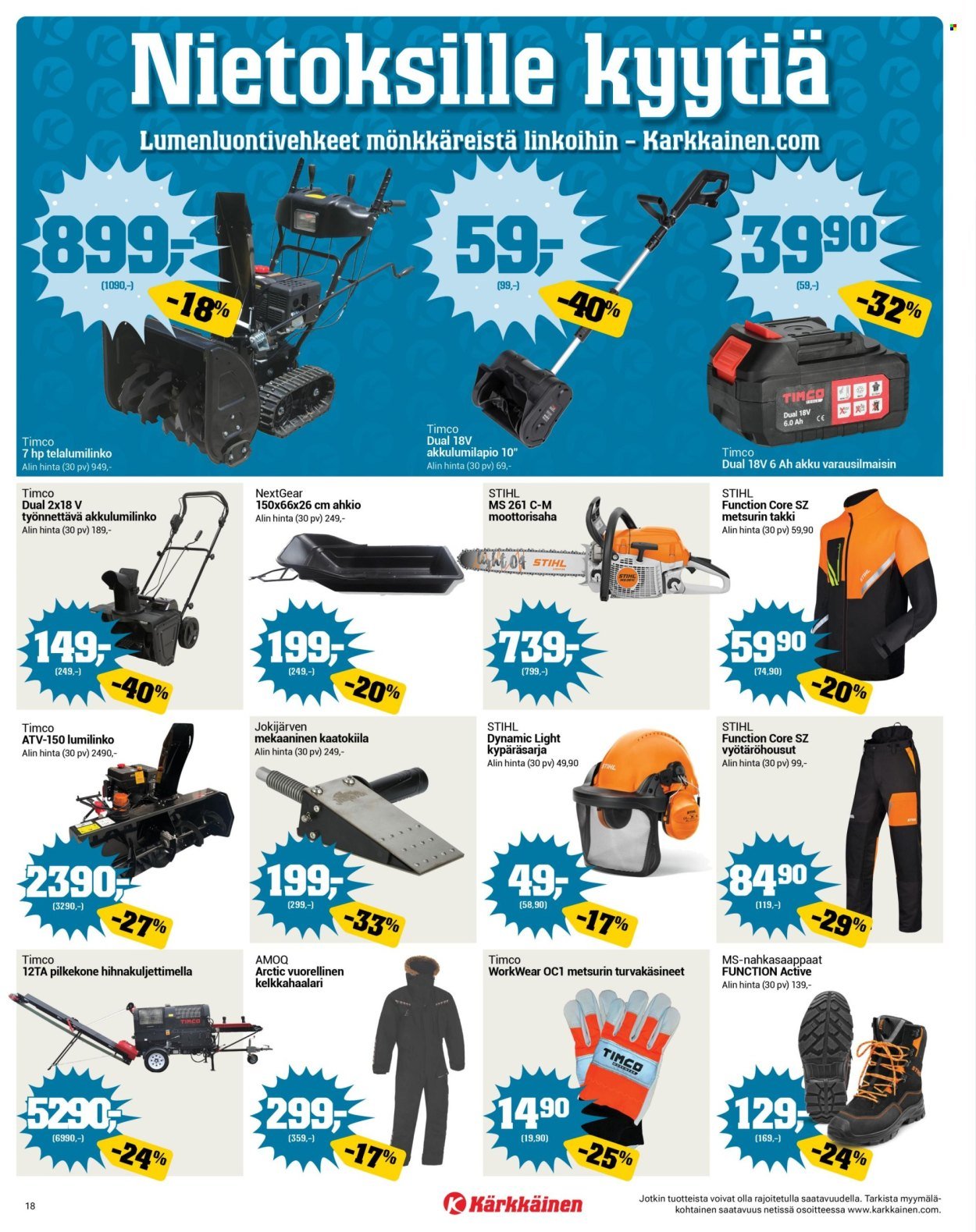 KÄRKKÄINEN tarjoukset - Viikko # 4 Tammikuu 2026