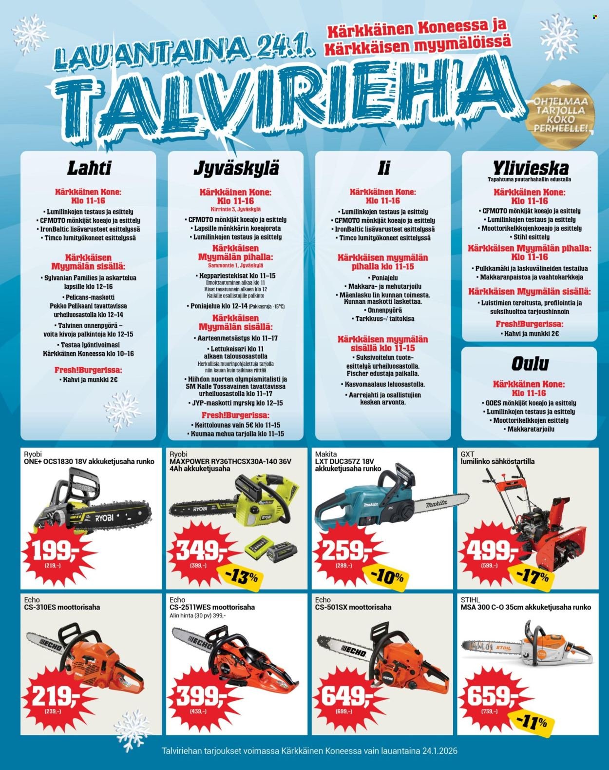KÄRKKÄINEN tarjoukset - Viikko # 4 Tammikuu 2026