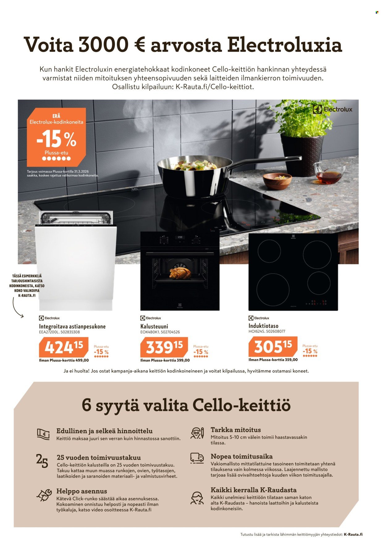 K-RAUTA tarjoukset - Yllättävän halpa. Kokeille vaikka.