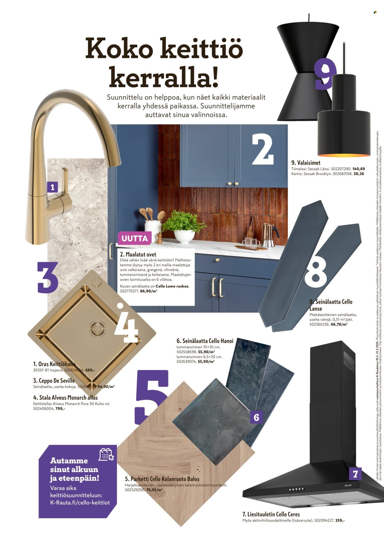 K-RAUTA tarjoukset - Yllättävän halpa. Kokeille vaikka.