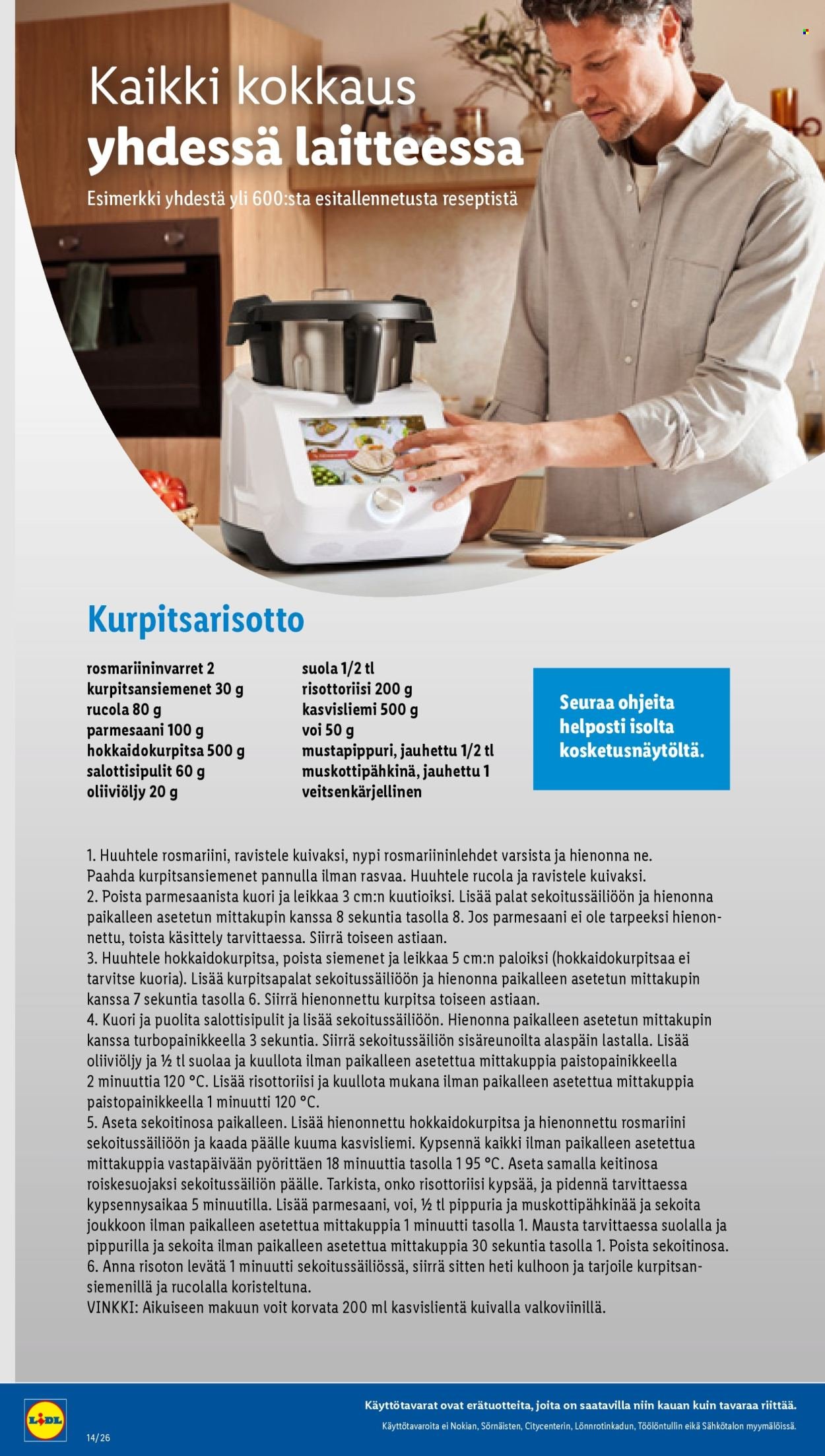 LIDL tarjoukset - Monsieur Cuisine