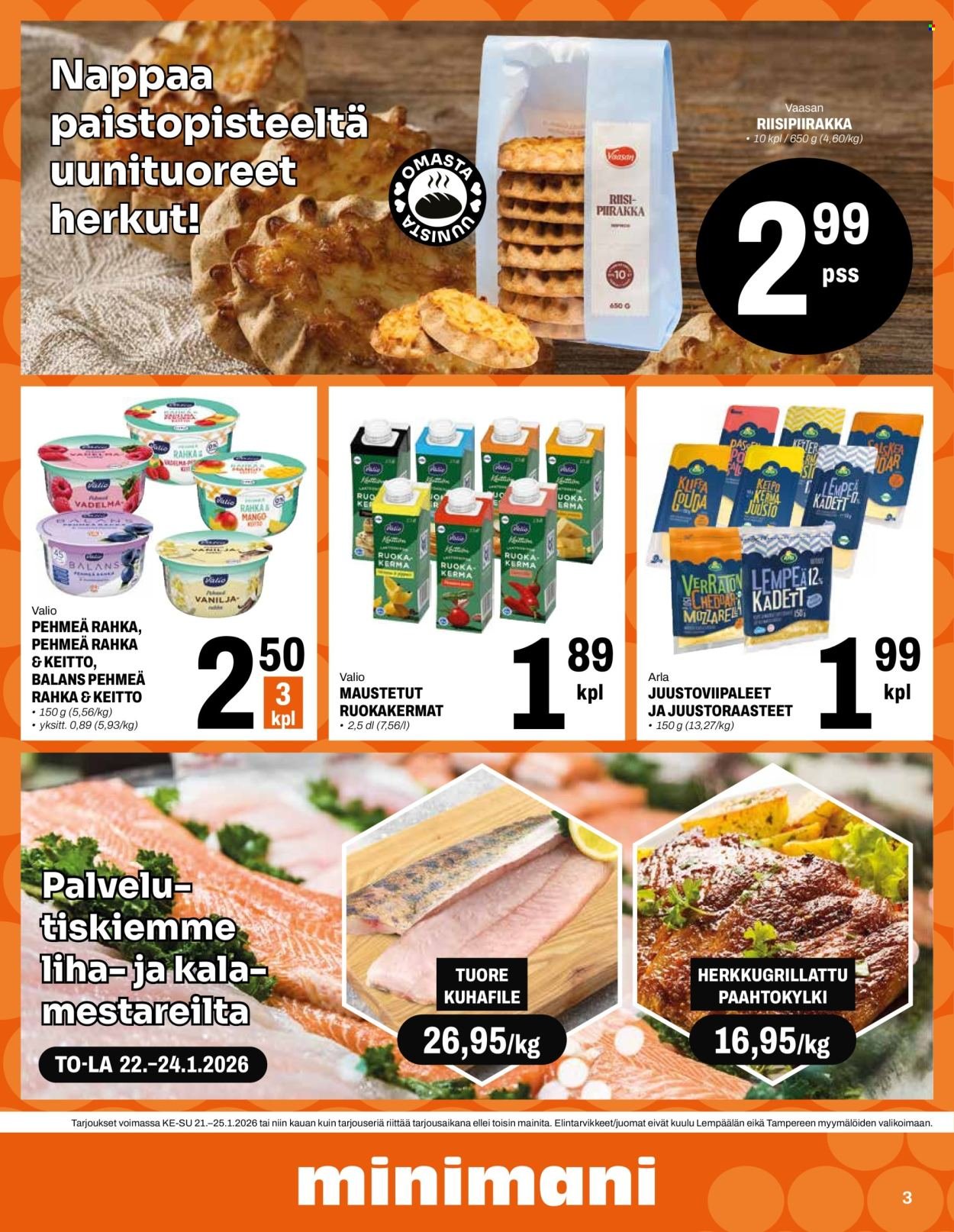 MINIMANI tarjoukset - Alkaen KE 21.1.2026