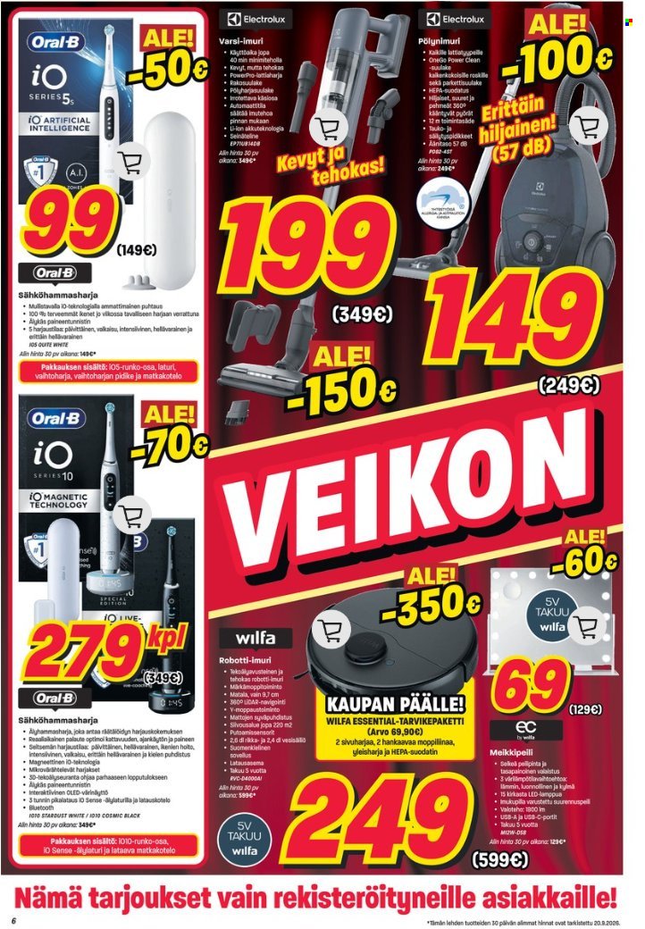 VEIKON KONE tarjoukset - Alkaen MA 21.9.2026