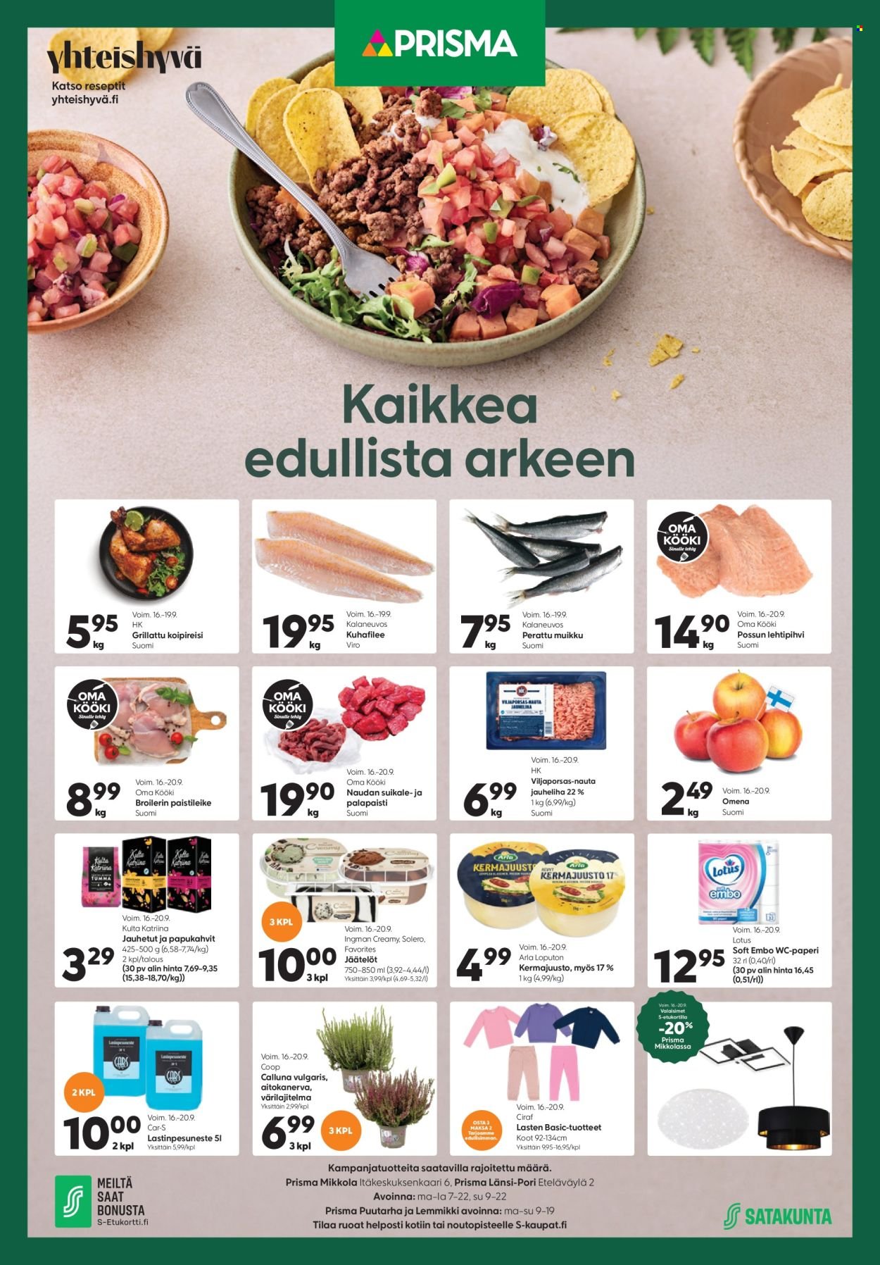 PRISMA tarjoukset - Alkaen KE 16.9.2026