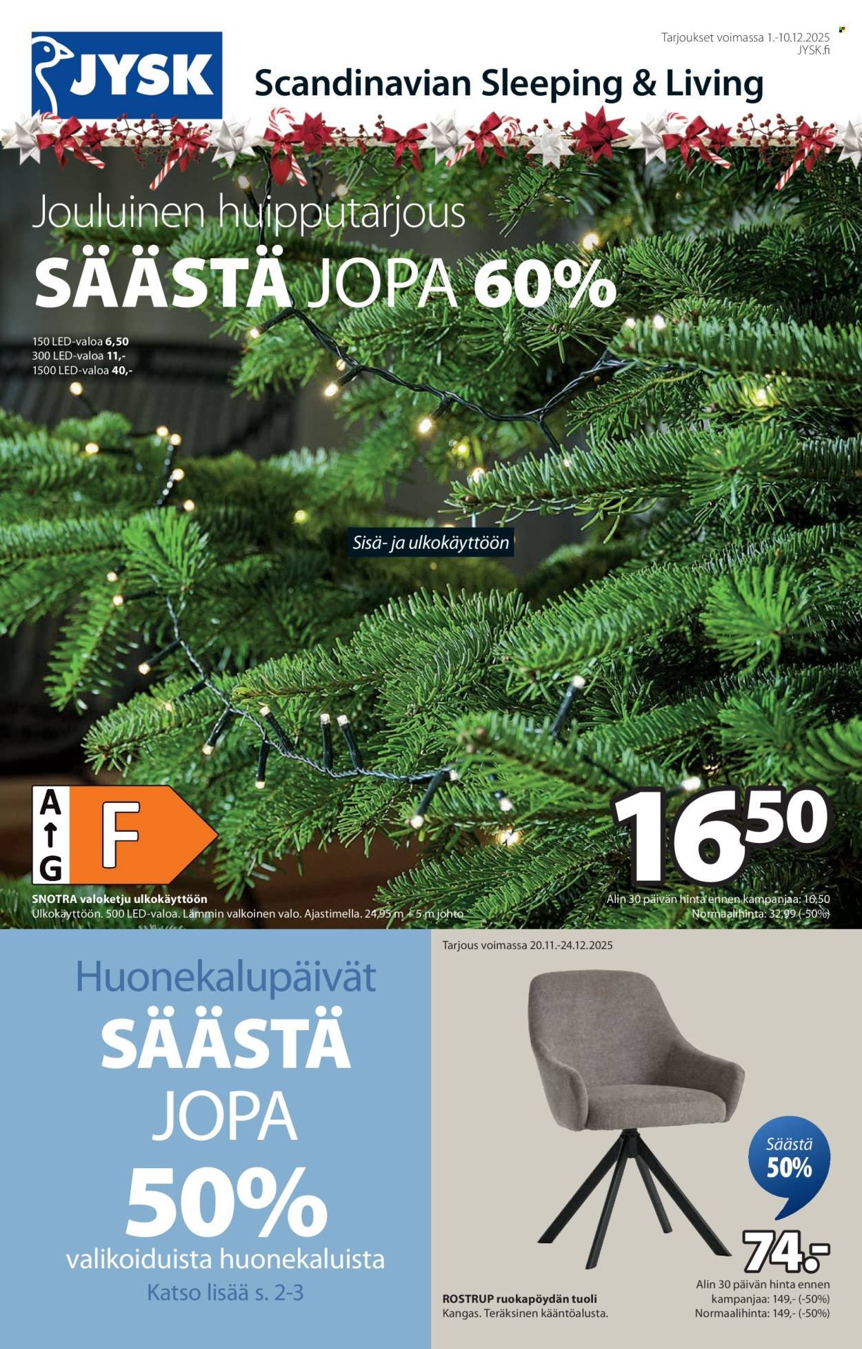 JYSK tarjoukset - Viikon tarjoukset