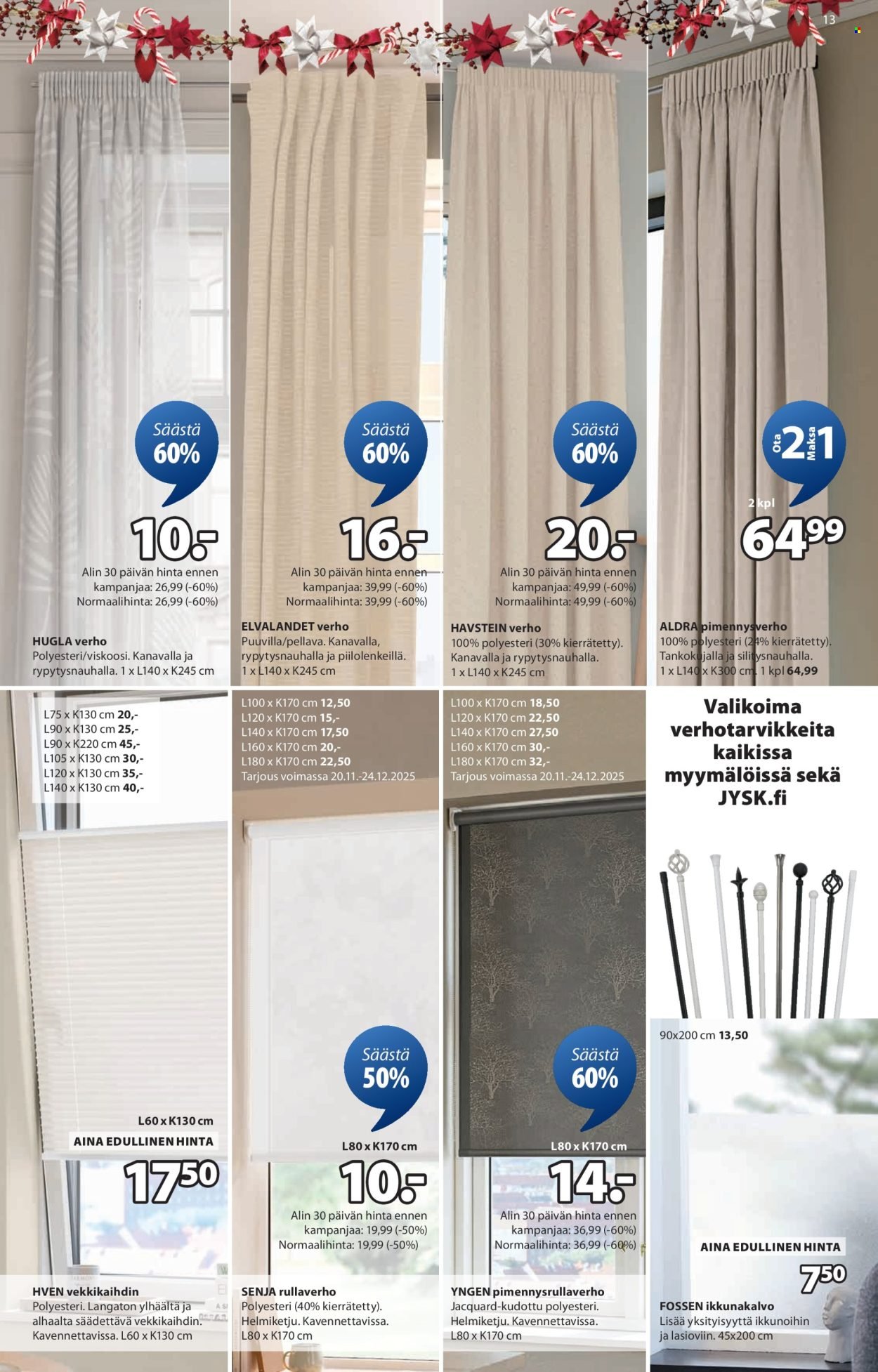 JYSK tarjoukset - Viikon tarjoukset