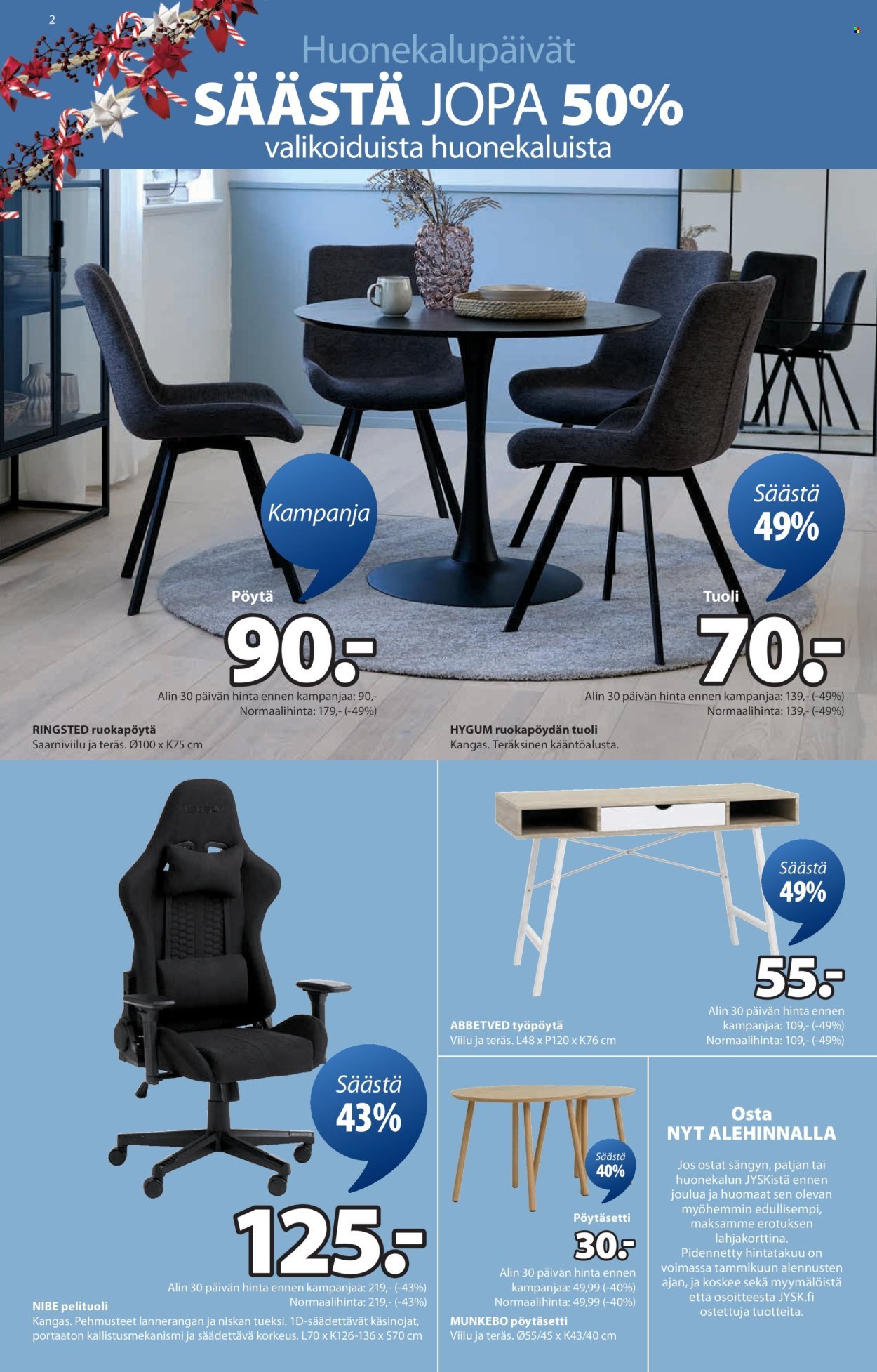 JYSK tarjoukset - Viikon tarjoukset