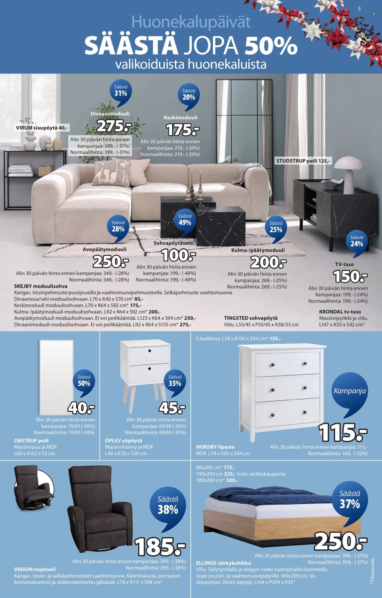 JYSK tarjoukset - Viikon tarjoukset