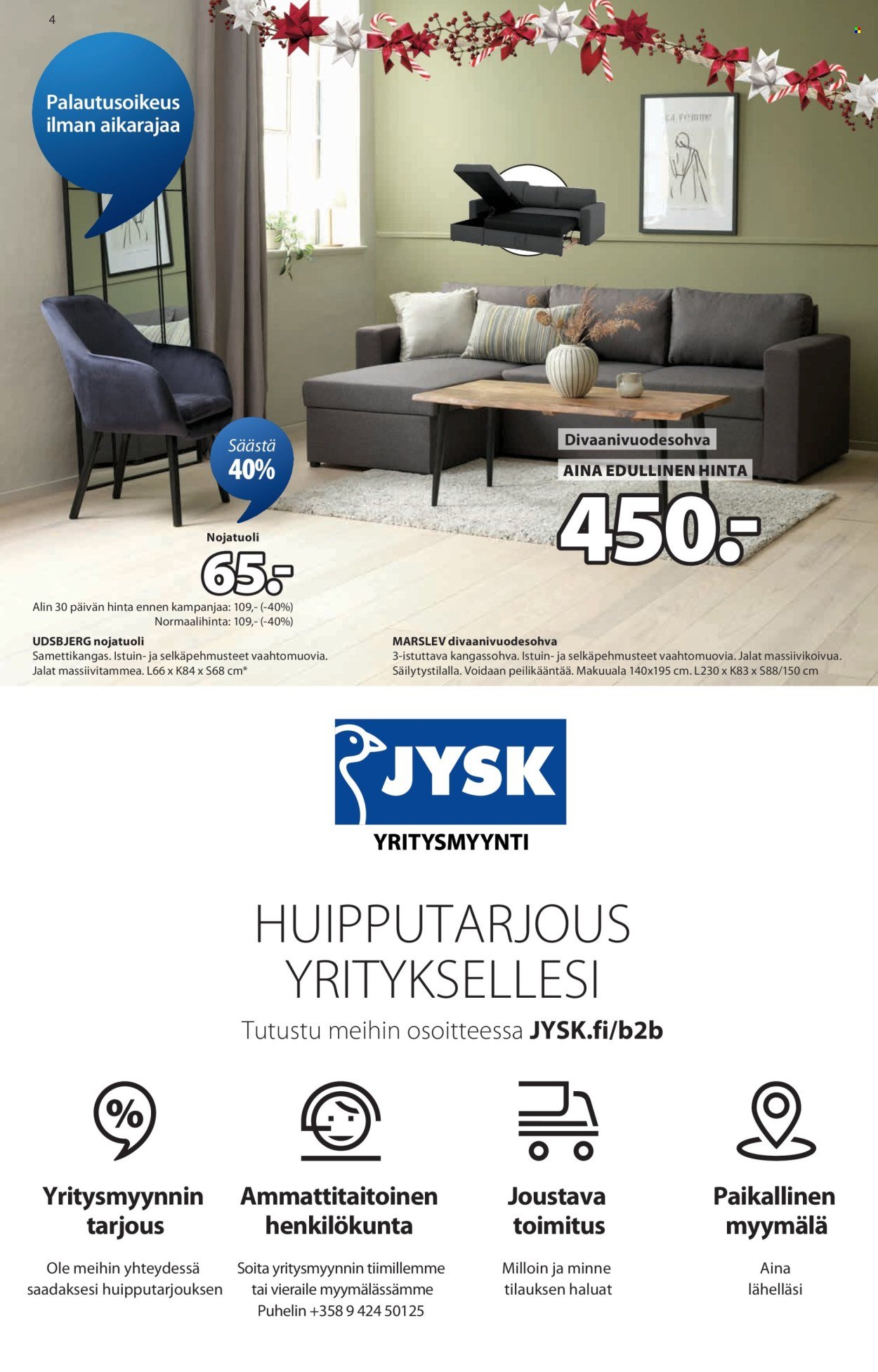 JYSK tarjoukset - Viikon tarjoukset