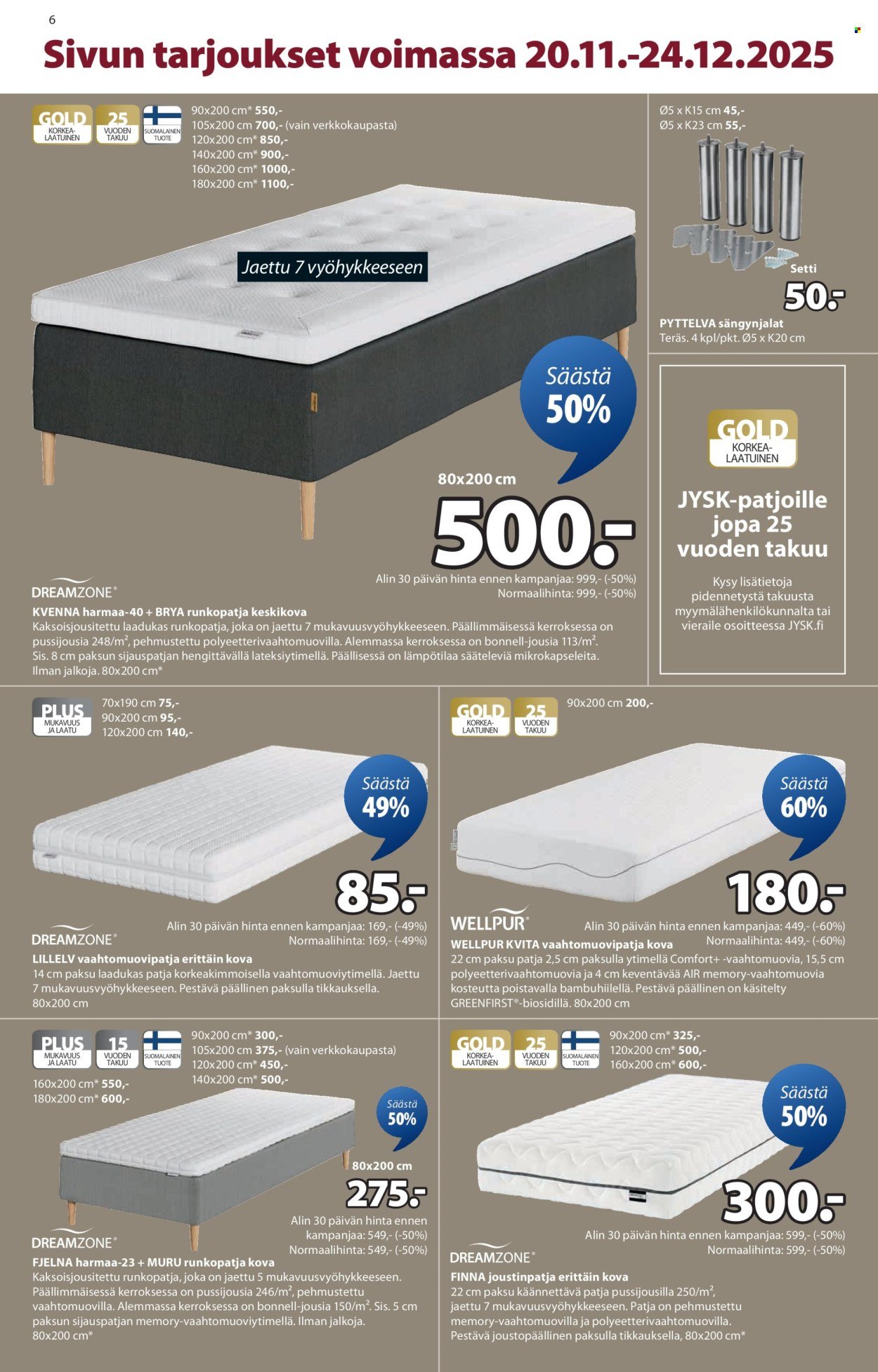 JYSK tarjoukset - Viikon tarjoukset