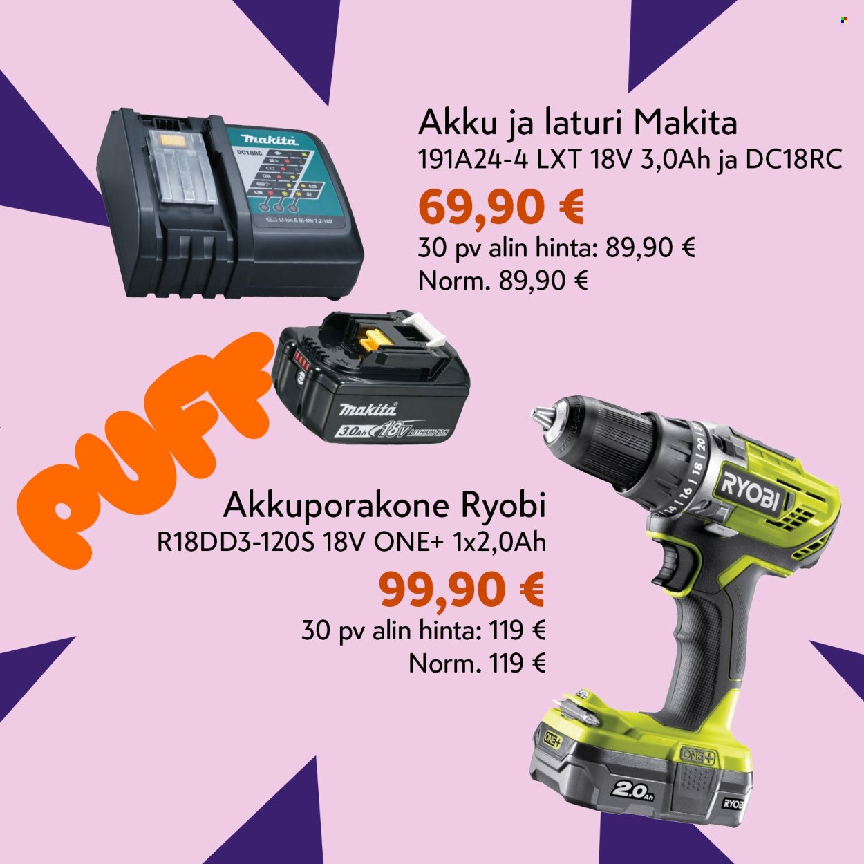 K-RAUTA tarjoukset - Black Weekin parhaat!