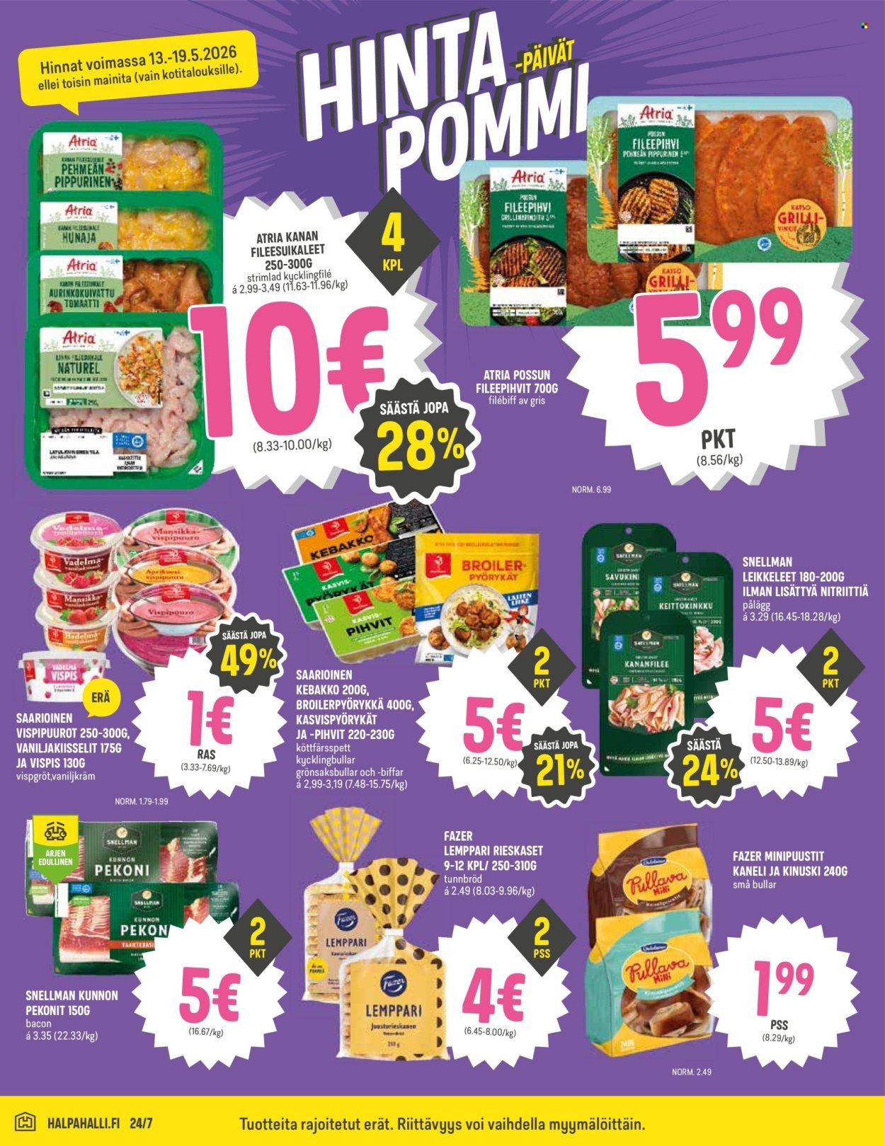 HALPAHALLI tarjoukset - Uusin tarjouslehtemme