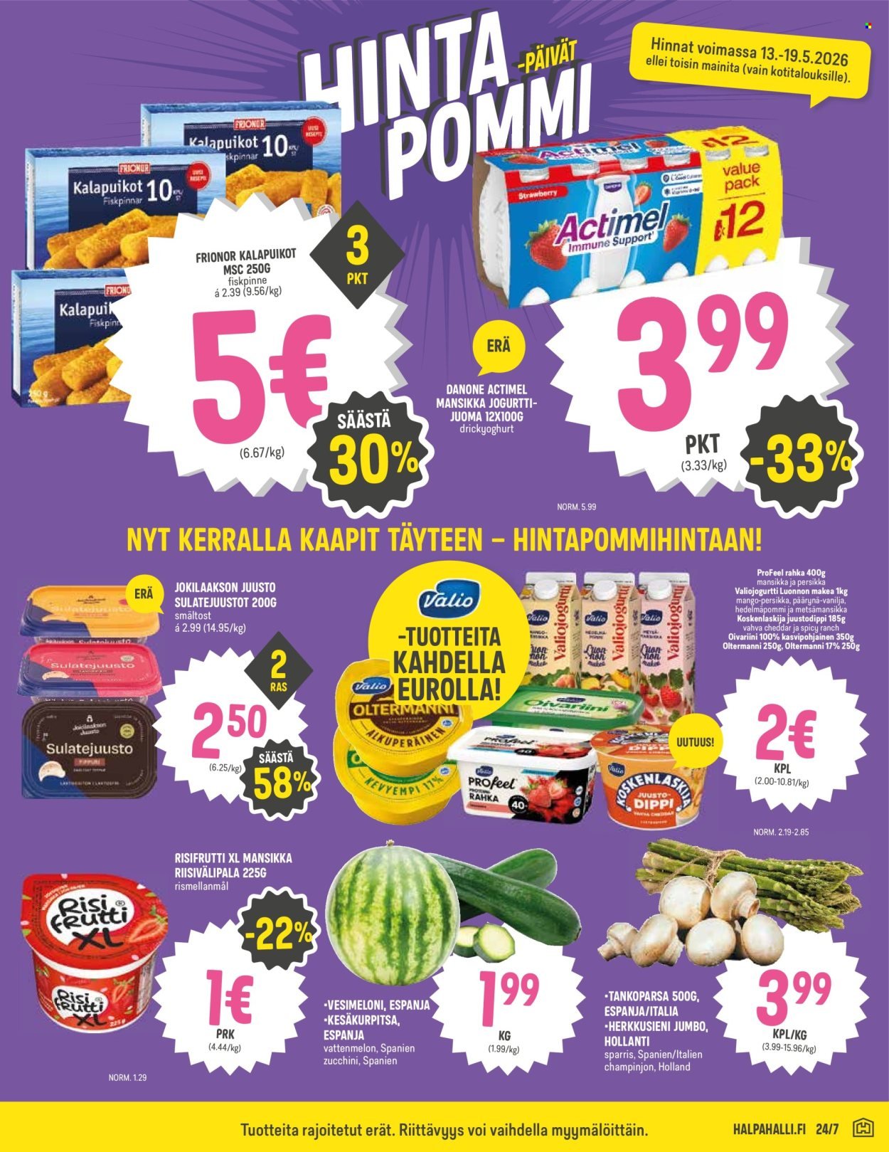 HALPAHALLI tarjoukset - Uusin tarjouslehtemme