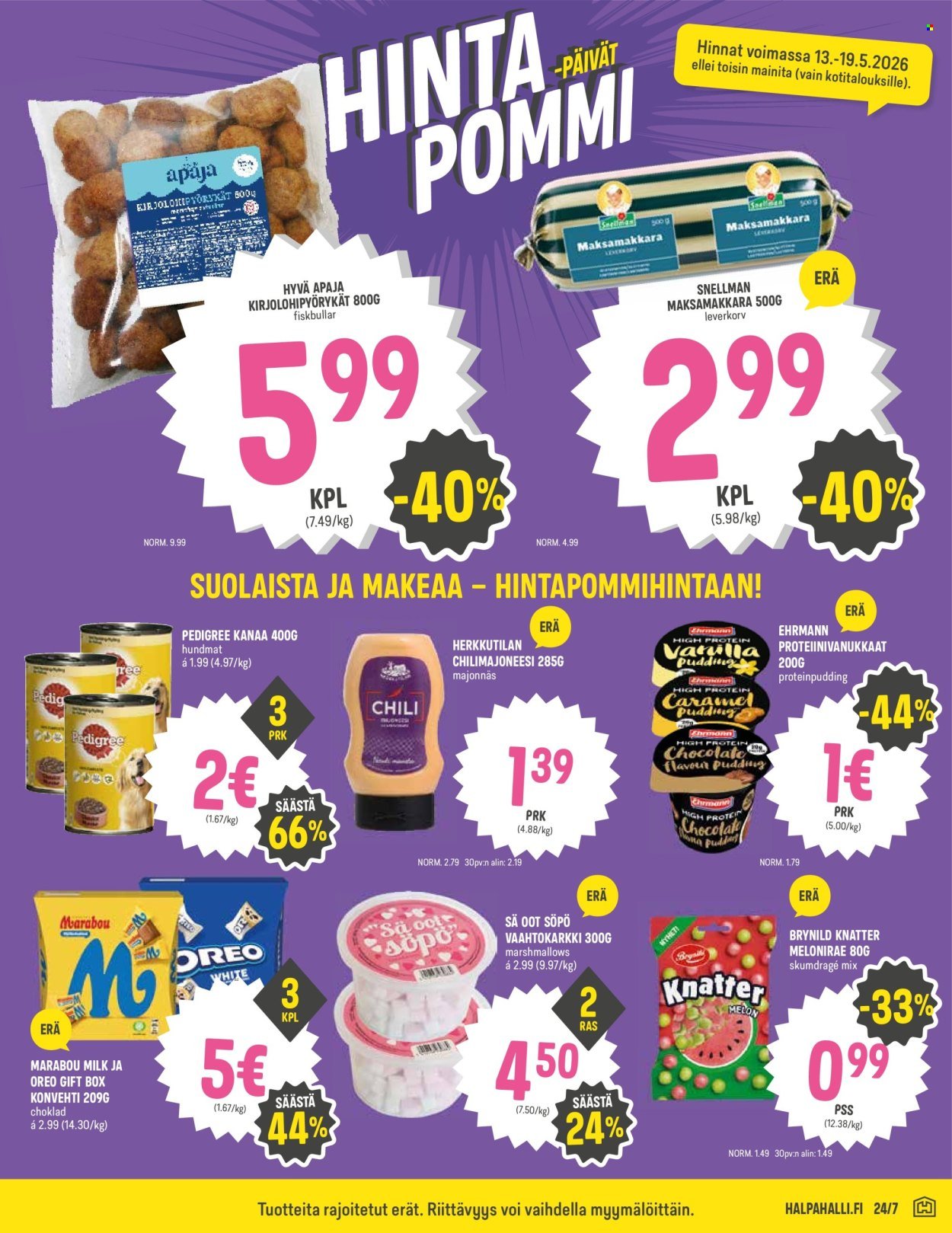 HALPAHALLI tarjoukset - Uusin tarjouslehtemme