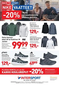 INTERSPORT tarjoukset - Back to sport