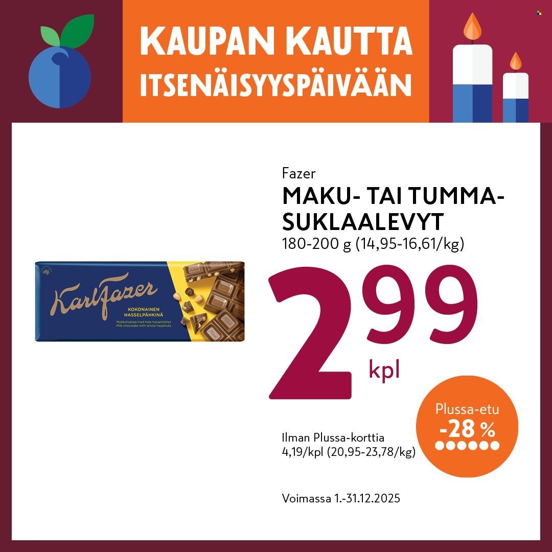 K-MARKET tarjoukset - Alkaen MA 1.12.2025