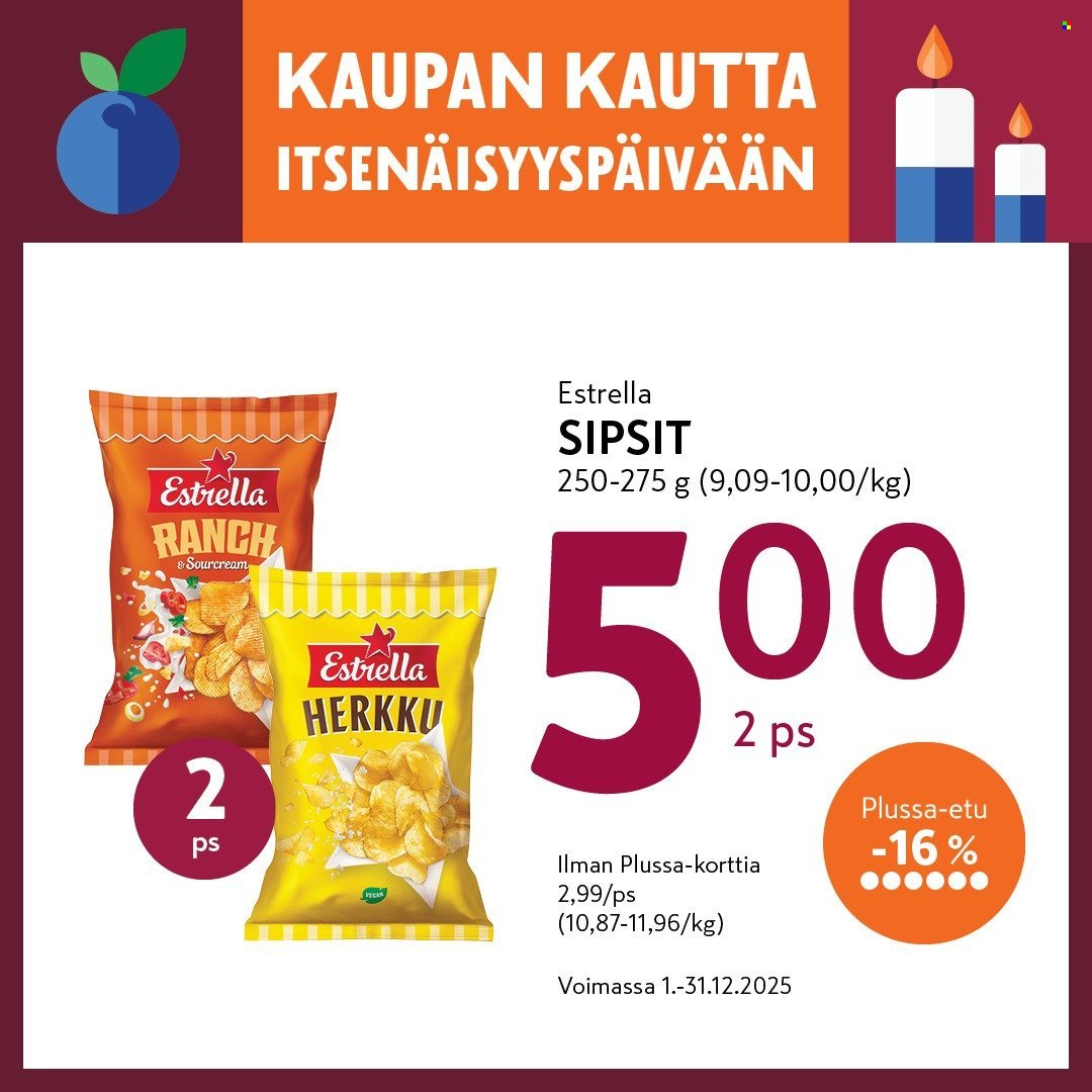K-MARKET tarjoukset - Alkaen MA 1.12.2025