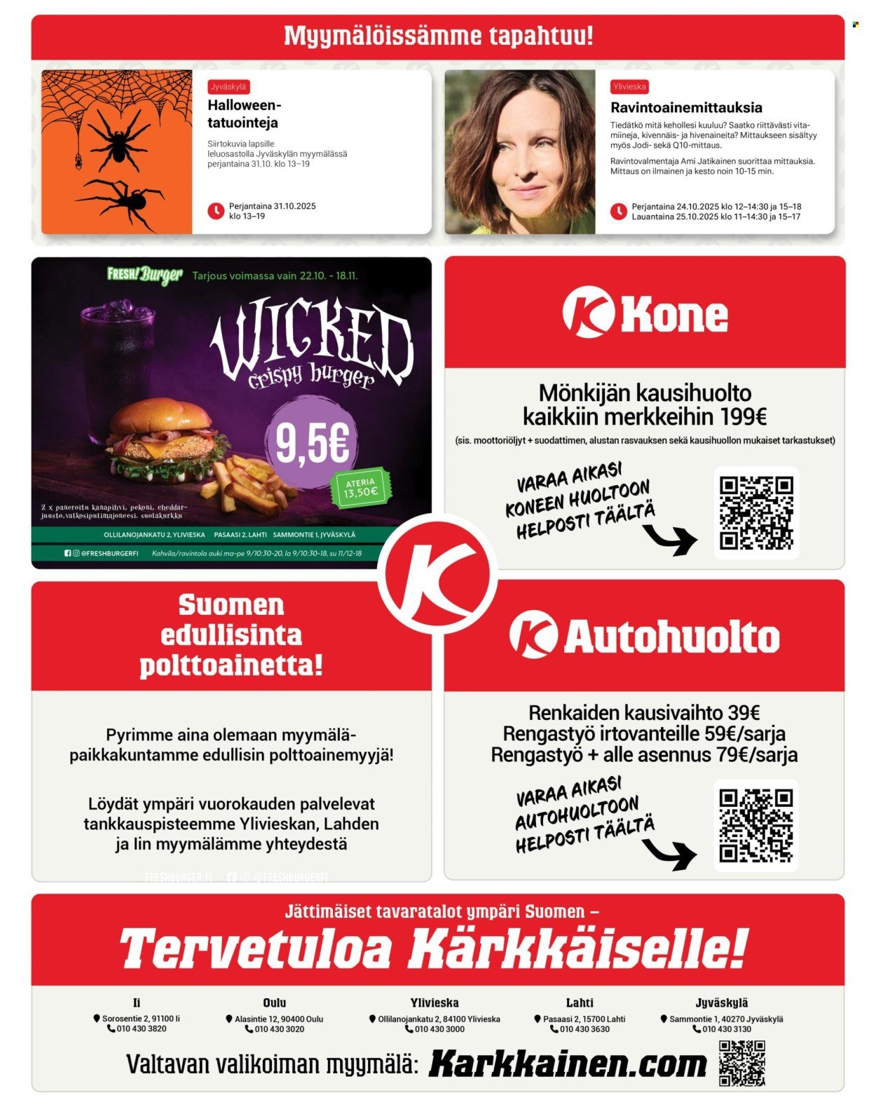 KÄRKKÄINEN tarjoukset - Viikko # 43 Lokakuu 2025 (2025-10-22 - 2025-11-04)