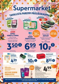 K-SUPERMARKET tarjoukset - Tavallista parempi pääsiäiskauppa